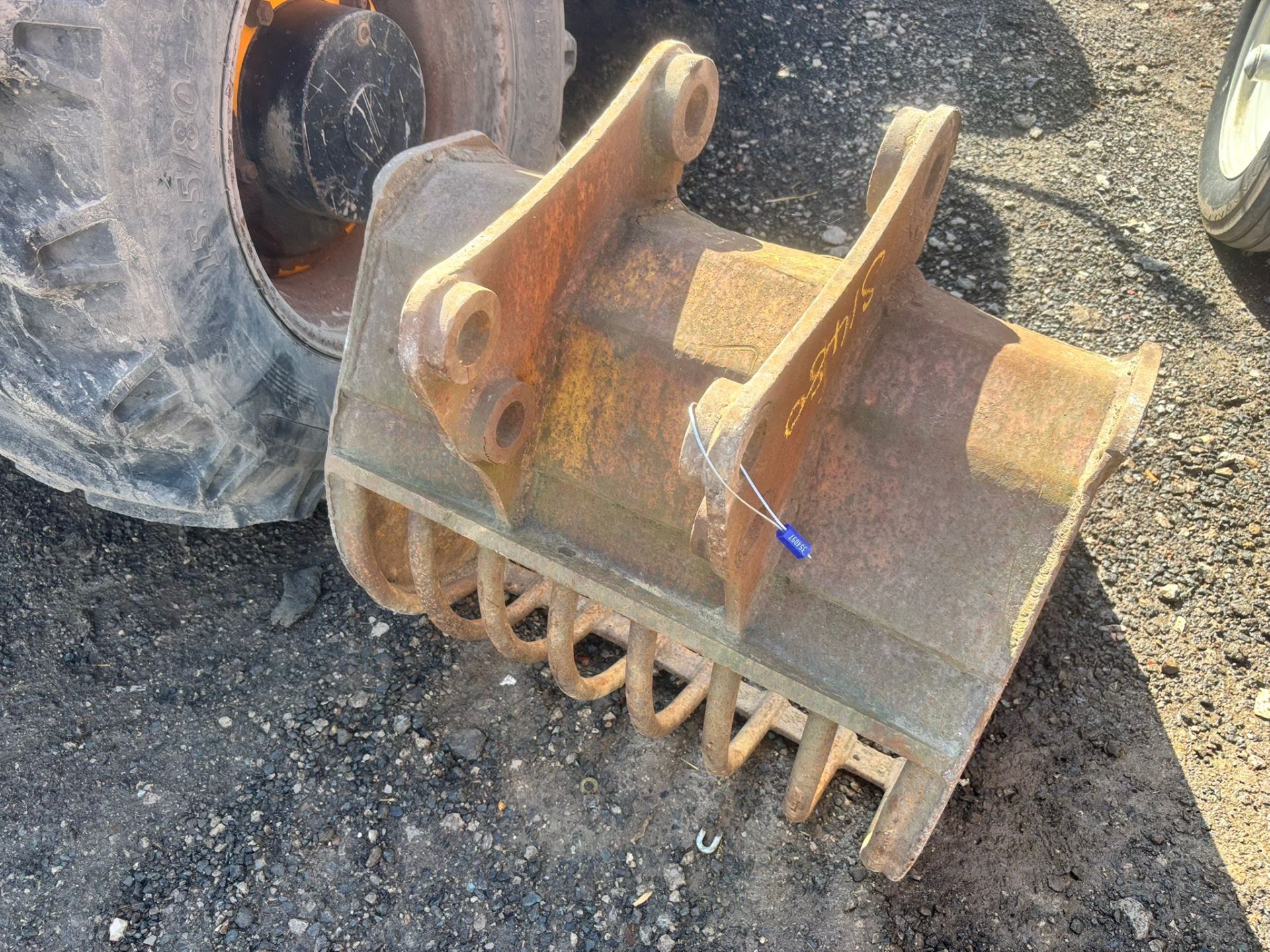 RIDDLE SHACKER GRADING SKELETON BUCKET 45MM PINS DIGGER JCB DOOSAN - Image 8