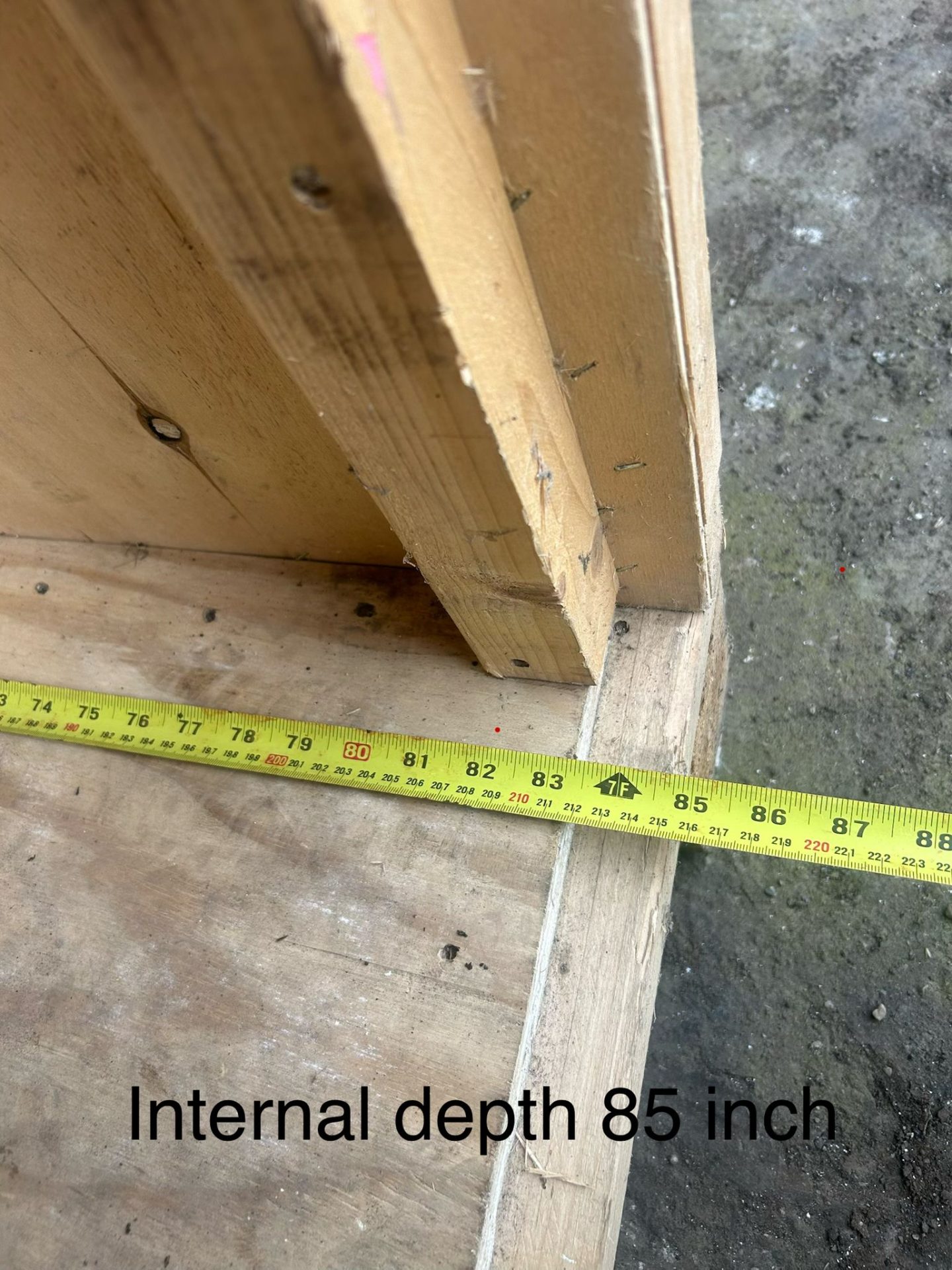 WOODEN STORAGE FURNITURE REMOVAL CRATES TRANSPORT BOXS HOUSE SHIPPING BOX - Image 8