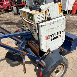 TEREX BENFORD MBR71 PEDESTRIAN SINGLE DRUM VIBRATING ROLLER TOWABLE ROLLER COMPACTOR SPARES OR REPAIRS