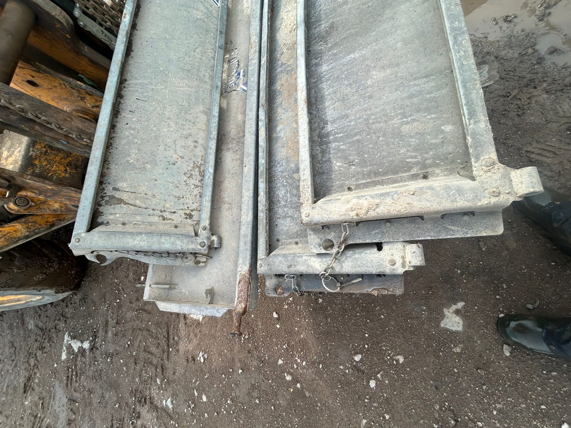 GENUINE IFOR WILLIAMS TRAILER DROPSIDES SIDE PANELS TAILGATE SET GALVANISED 163.5CM 195CM - Image 3