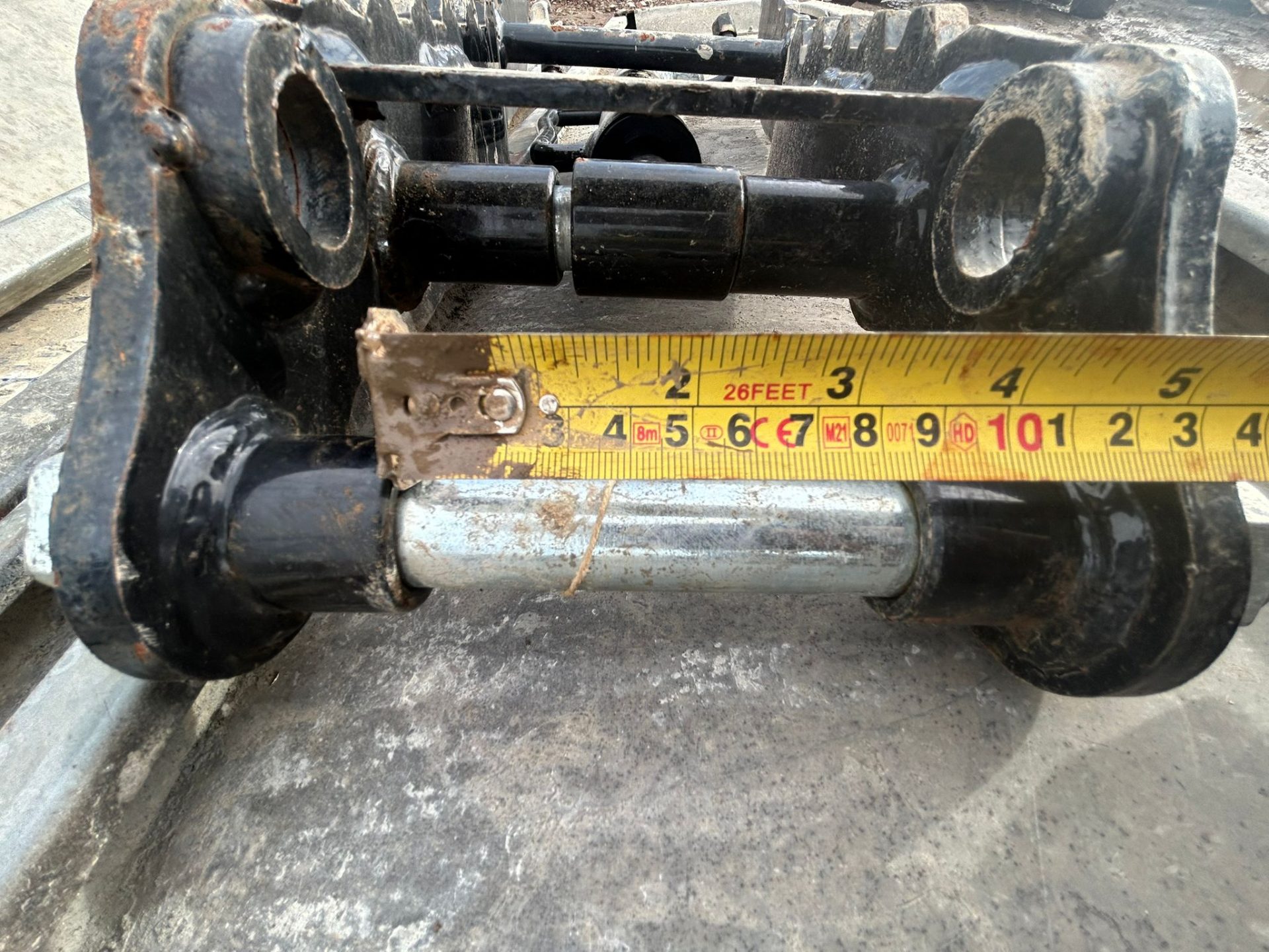 HYDRAULIC THUMB GRAB EXCAVATOR THUMB CLAMP GRAPPLE DIGGER ATTACHMENT QUICK HITCH - Image 4