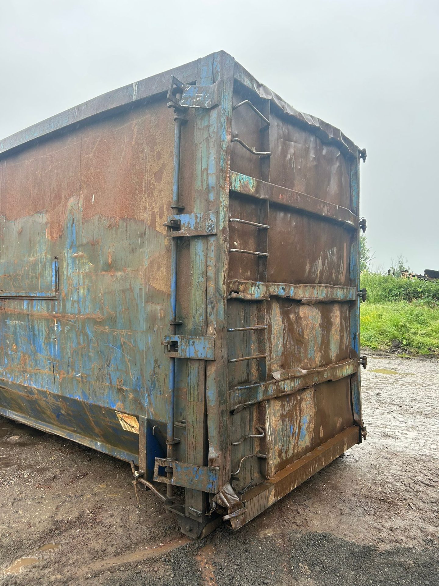 60 YARD ROLL ON ROLL OFF HOOK LIFT SKIP BIN RORO WASTE RECYCLING CONTAINER - Image 8