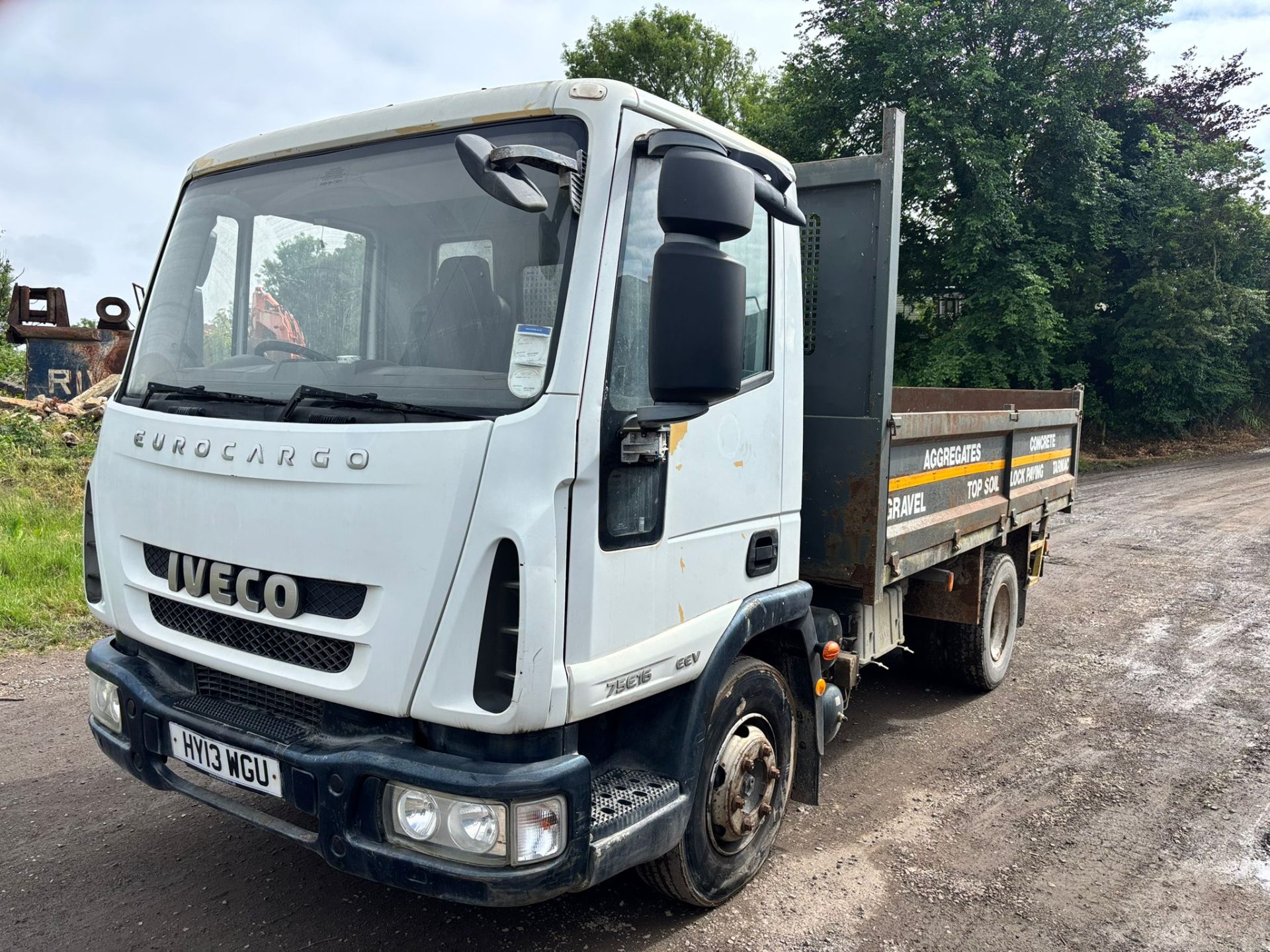 2013 IVECO EUROCARGO 75E16K TIPPER TRUCK 7.5 TONNE LORRIE WAGON LORRY