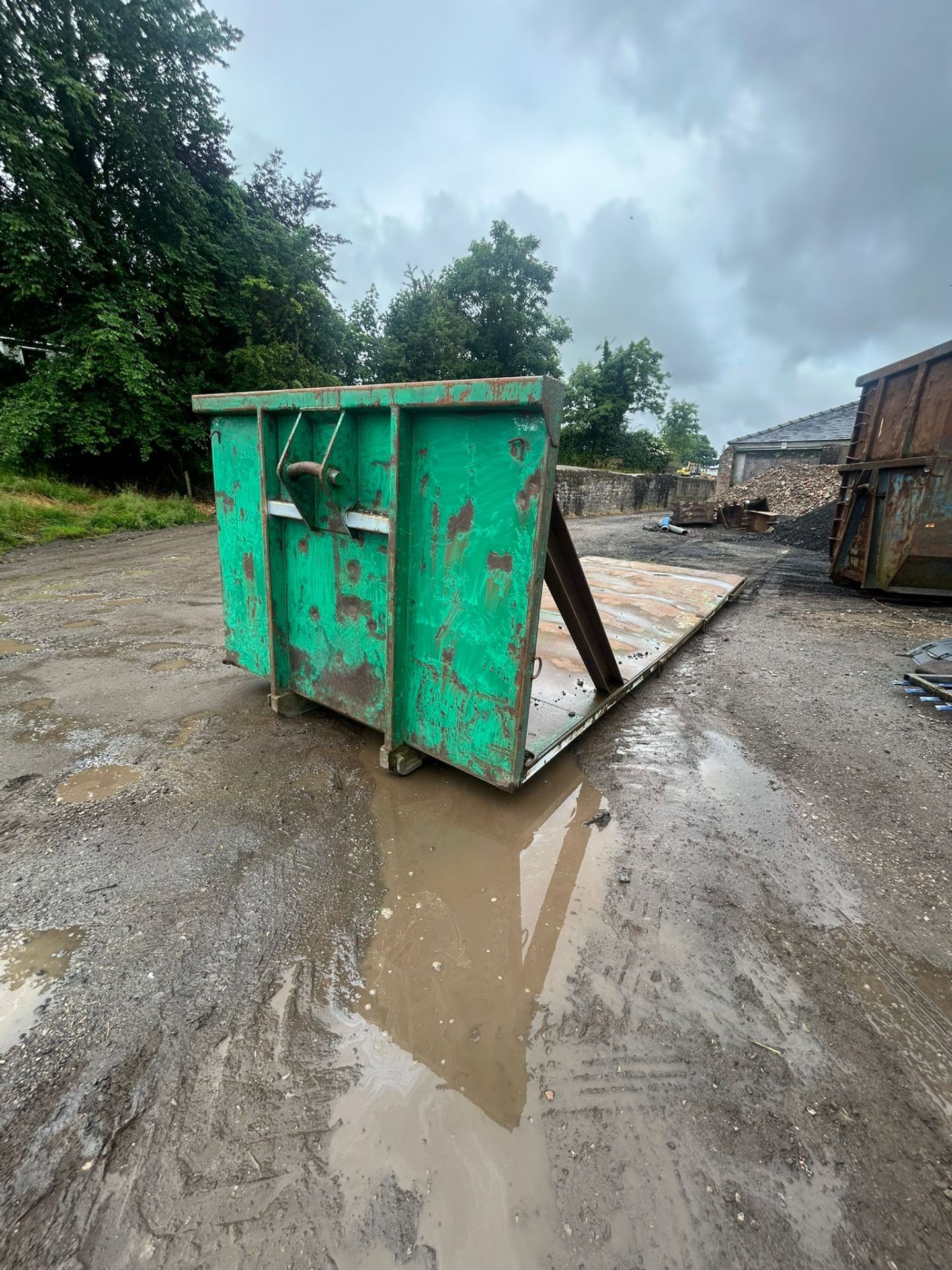 HOOKLIFT FLATBED BODY 21FT X 8FT HEAVY DUTY STEEL PLATFORM LORRIE WAGON TRUCK LORRY - Image 2
