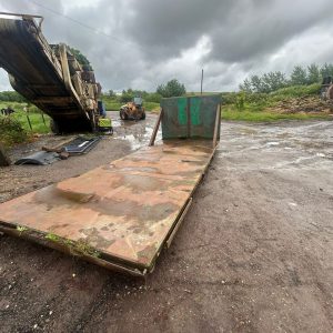 HOOKLIFT FLATBED BODY 21FT X 8FT HEAVY DUTY STEEL PLATFORM LORRIE WAGON TRUCK LORRY
