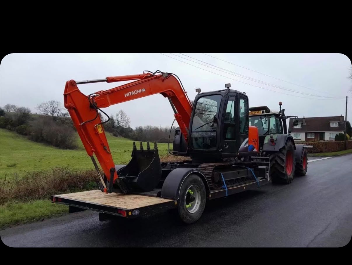9 TON SINGLE AXLE LOW LOADER PLANT TRAILER DIGGER TRAILER EXCAVATOR TRAILER MACHINERY TRANSPORTER STEP FRAME MADE TO ORDER - Image 4