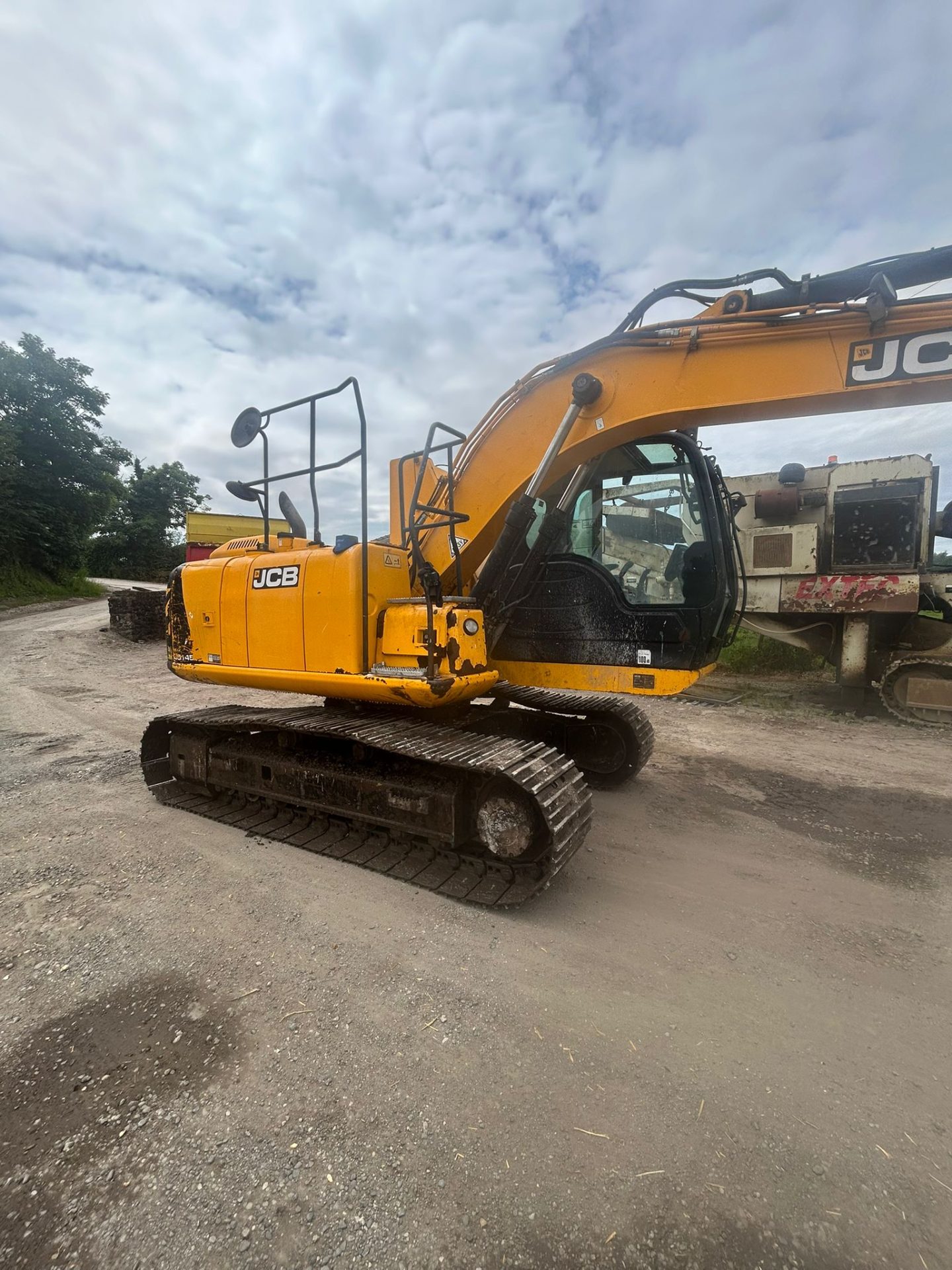 2019 JCB JS145HR MATERIAL HANDLER EXCAVATOR HIGH RISE CAB ROTATING SELECTA SELECTOR GRAB GRAPPLE - Image 3