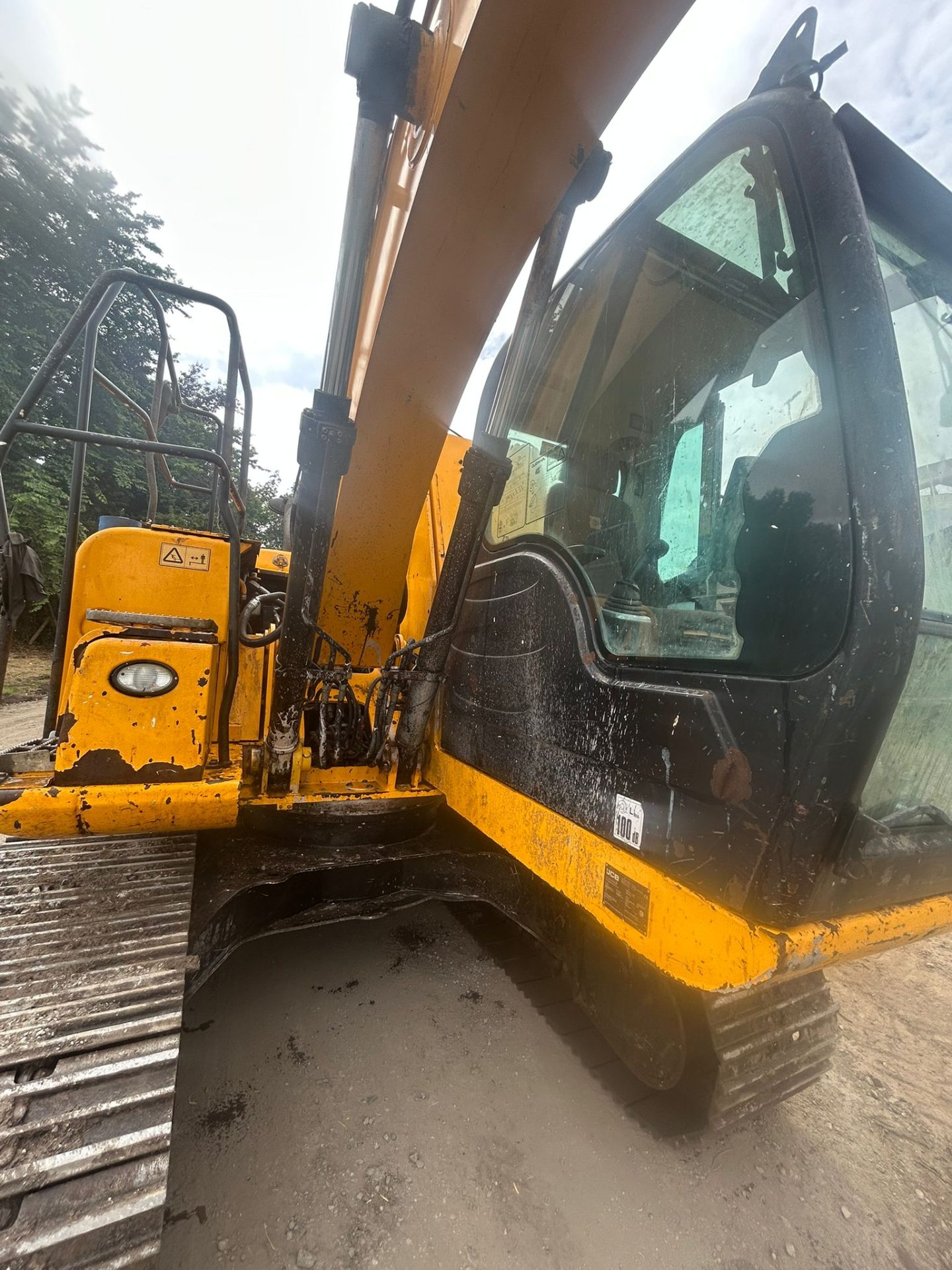 2019 JCB JS145HR MATERIAL HANDLER EXCAVATOR HIGH RISE CAB ROTATING SELECTA SELECTOR GRAB GRAPPLE - Image 13