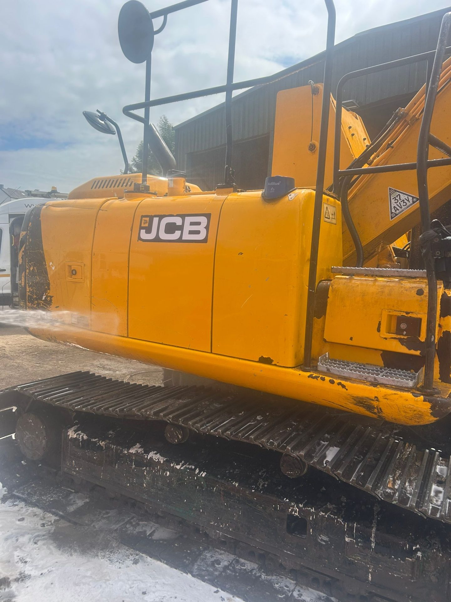 2019 JCB JS145HR MATERIAL HANDLER EXCAVATOR HIGH RISE CAB ROTATING SELECTA SELECTOR GRAB GRAPPLE - Image 14