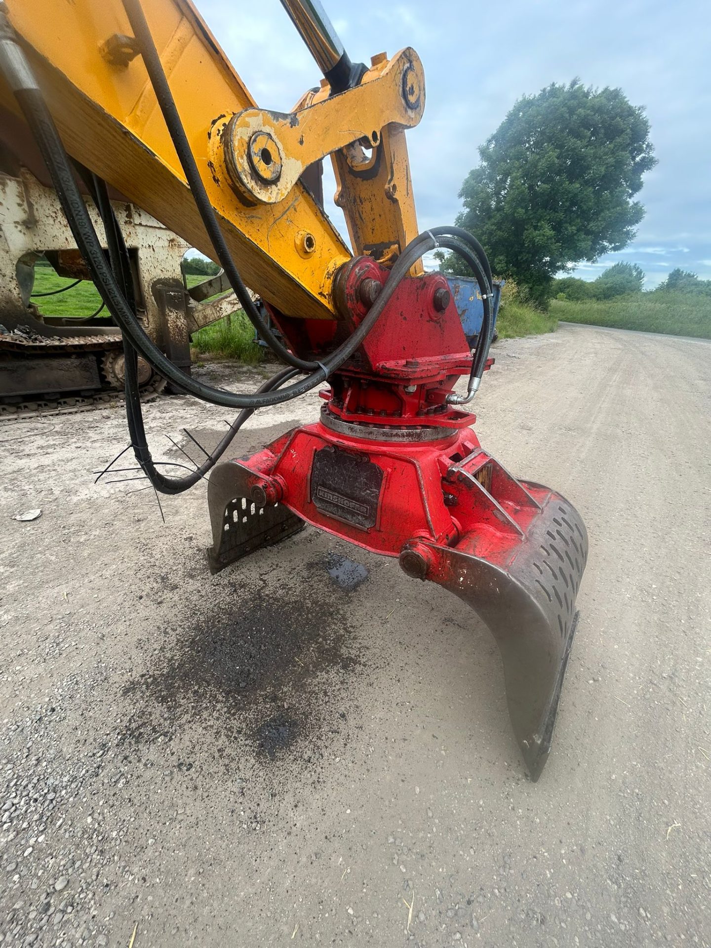 2019 JCB JS145HR MATERIAL HANDLER EXCAVATOR HIGH RISE CAB ROTATING SELECTA SELECTOR GRAB GRAPPLE - Image 17
