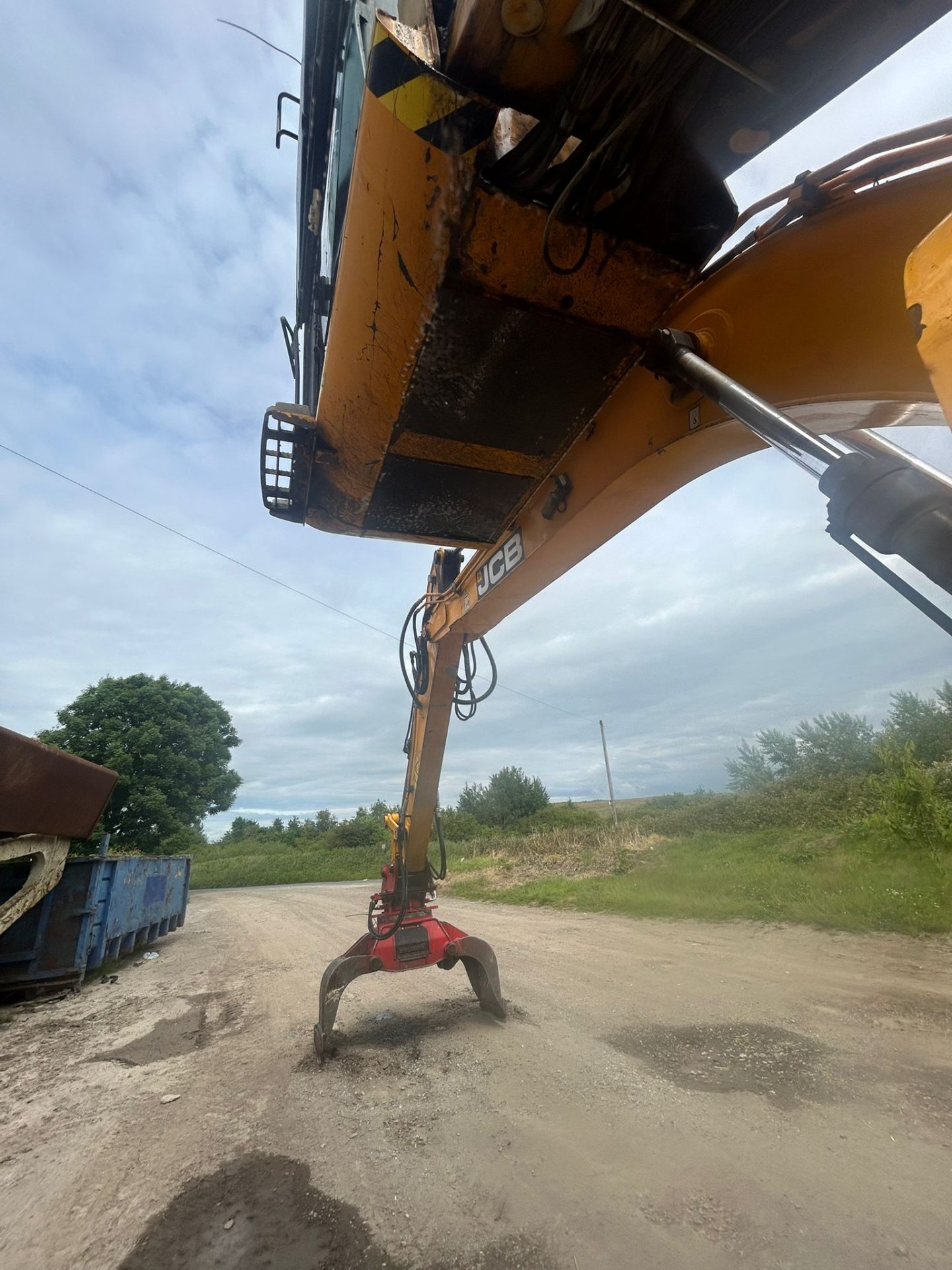 2019 JCB JS145HR MATERIAL HANDLER EXCAVATOR HIGH RISE CAB ROTATING SELECTA SELECTOR GRAB GRAPPLE - Image 24