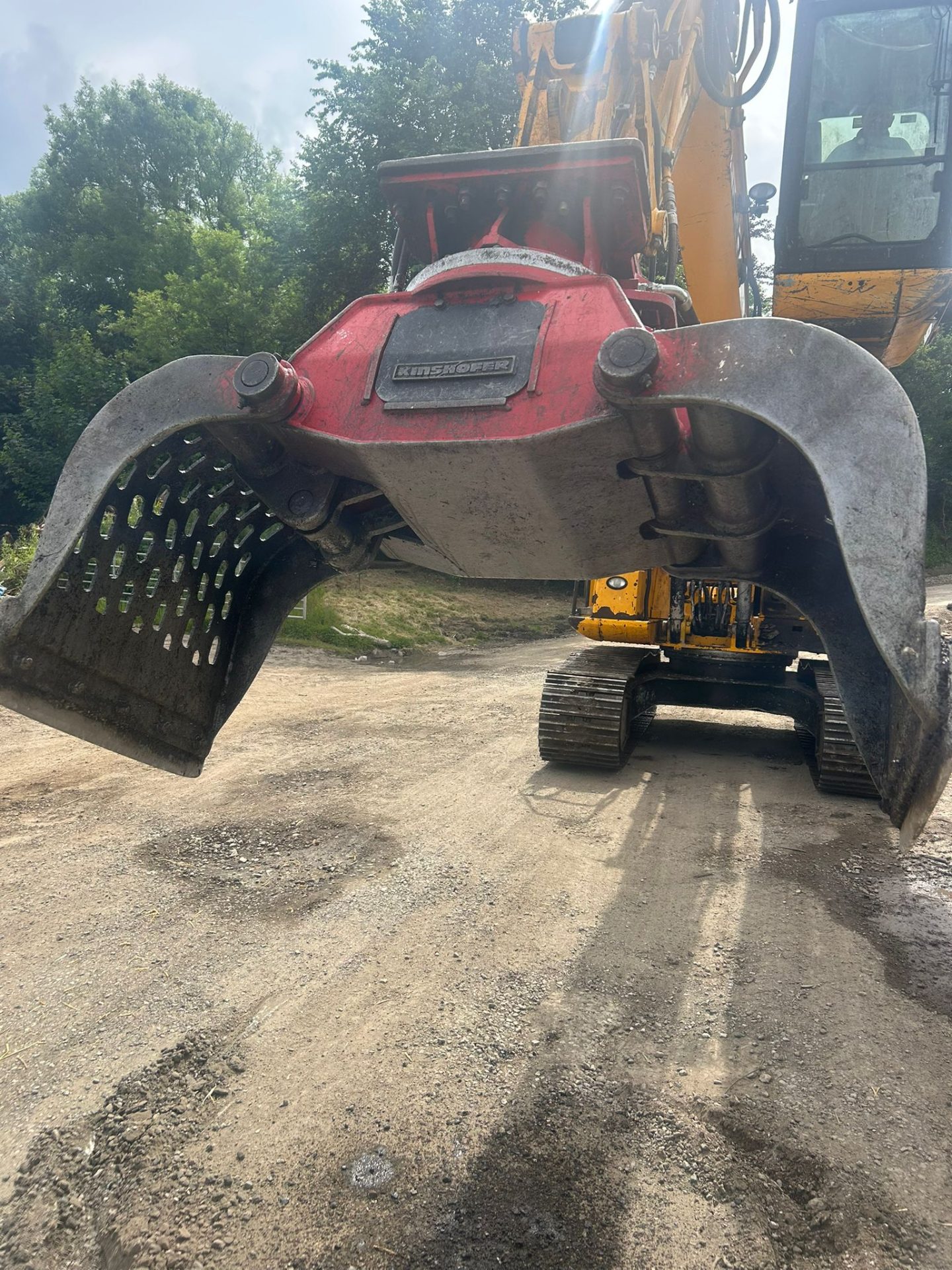2019 JCB JS145HR MATERIAL HANDLER EXCAVATOR HIGH RISE CAB ROTATING SELECTA SELECTOR GRAB GRAPPLE - Image 26