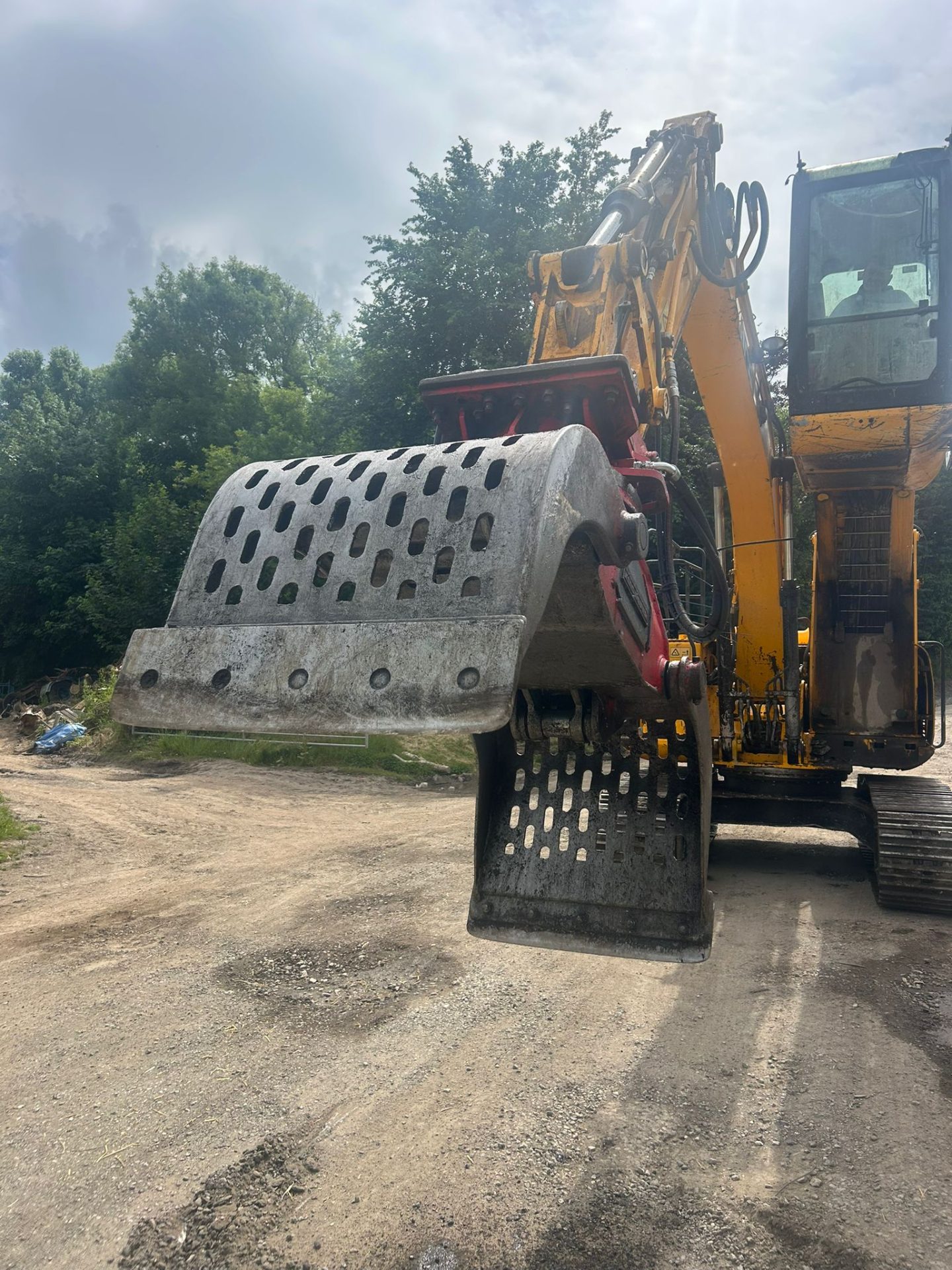 2019 JCB JS145HR MATERIAL HANDLER EXCAVATOR HIGH RISE CAB ROTATING SELECTA SELECTOR GRAB GRAPPLE - Image 28