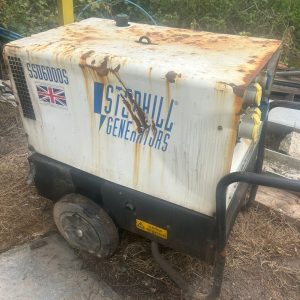 STEPHILL SSD6000S DIESEL GENERATOR 110V / 230V ELECTRIC START SITE GENERATOR SPARES OR REPAIRS