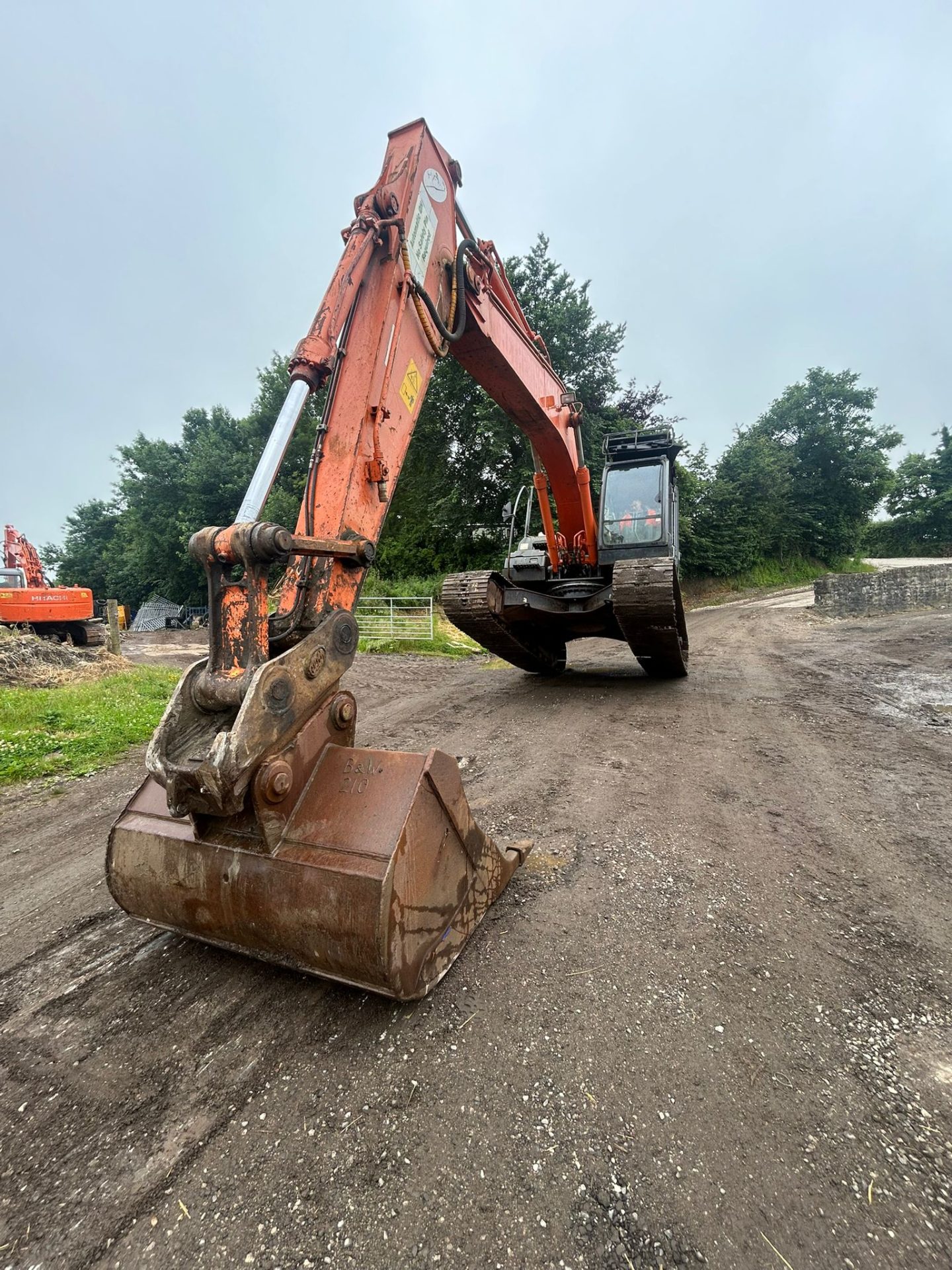 2007 HITACHI ZAXIS ZX210LC-3 22T TRACKED EXCAVATOR DIGGER QUICK HITCH SHEAR PIPEWORK