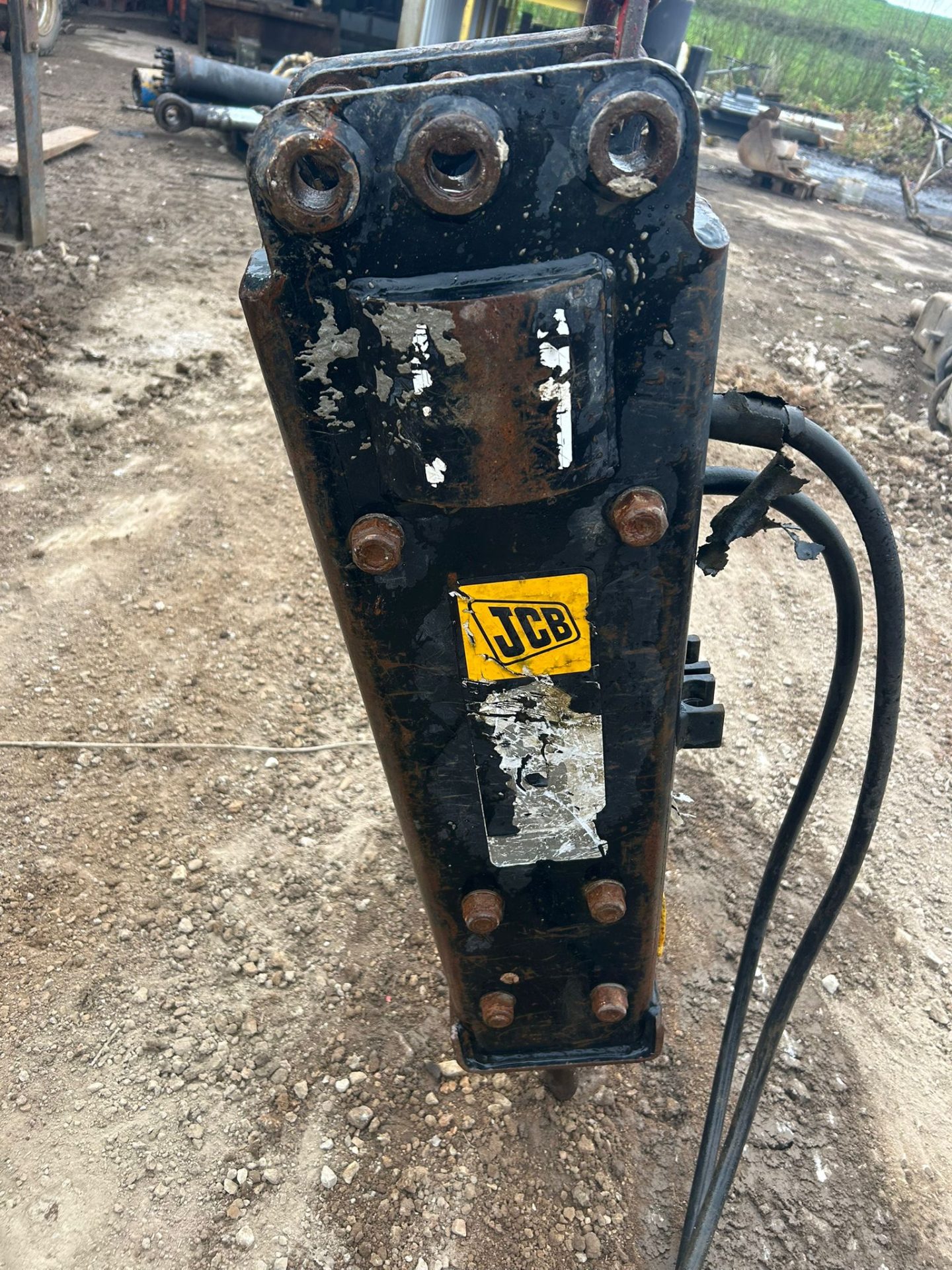JCB HYDRAULIC PECKER BREAKER MINI DIGGER BREAKER ATTACHMENT 30MM PINS - Image 3