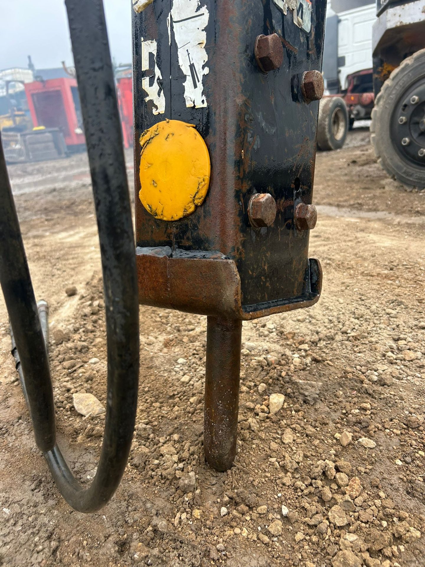 JCB HYDRAULIC PECKER BREAKER MINI DIGGER BREAKER ATTACHMENT 30MM PINS - Image 5