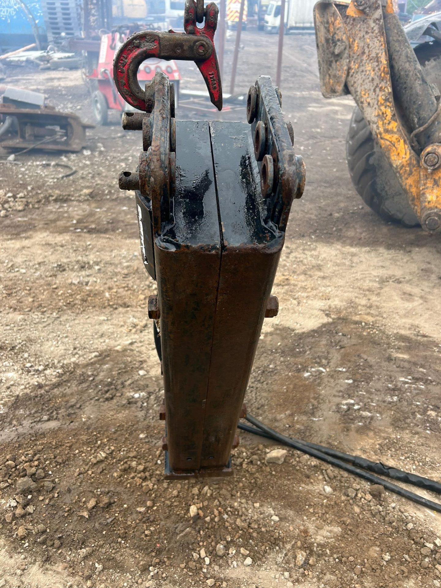 JCB HYDRAULIC PECKER BREAKER MINI DIGGER BREAKER ATTACHMENT 30MM PINS - Image 6
