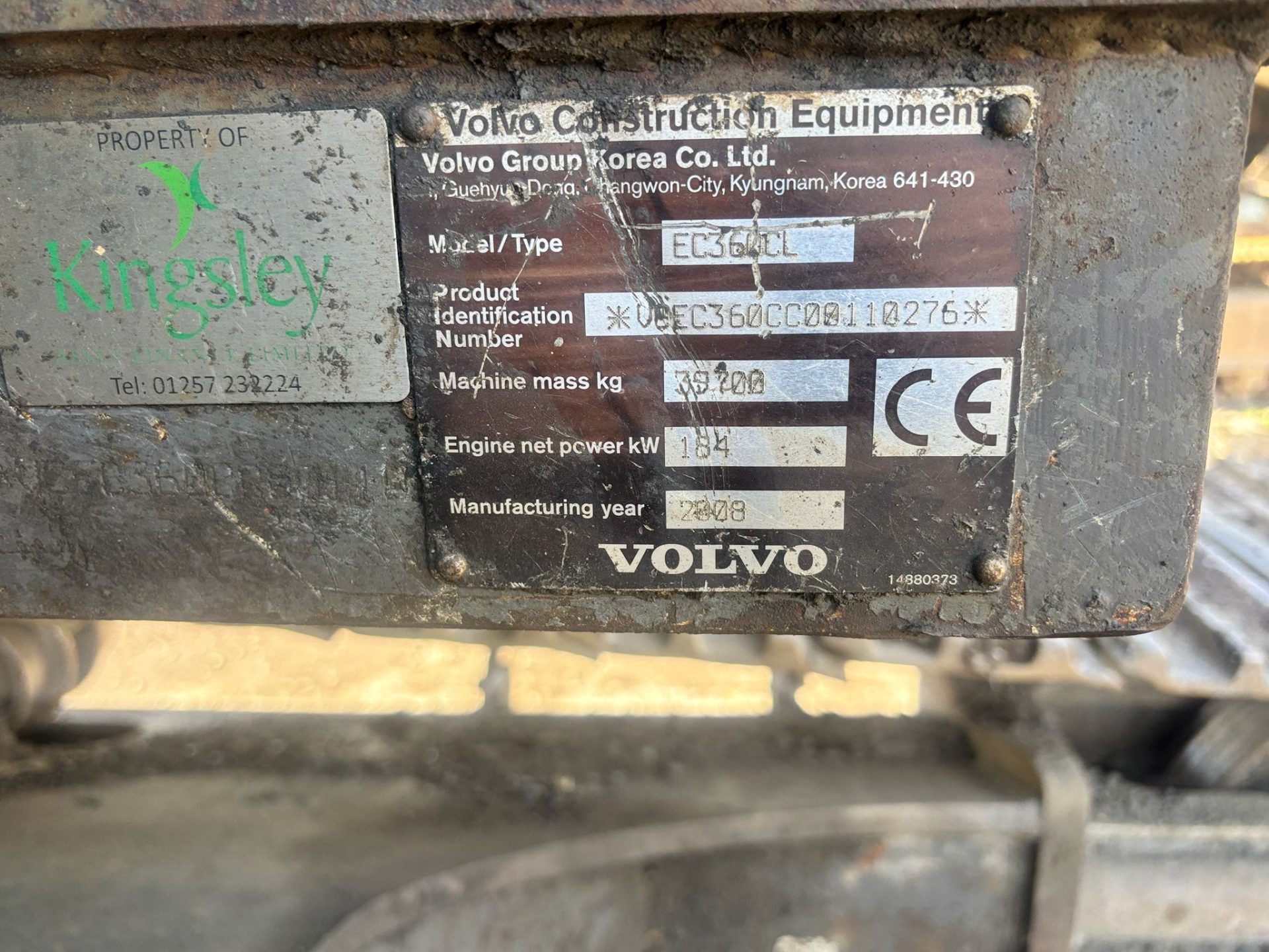 2008 VOLVO EC360CL 36 TON TRACKED EXCAVATOR DEMOLITION DIGGER CRAWLER SHEAR - Image 25