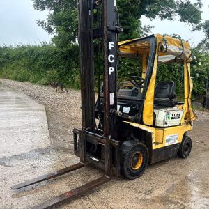 TCM FHD15 DIESEL FORKLIFT 1.5 TON FORKLIFT TRUCK SIDE SHIFT 2 STAGE MAST ISUZU ENGINE