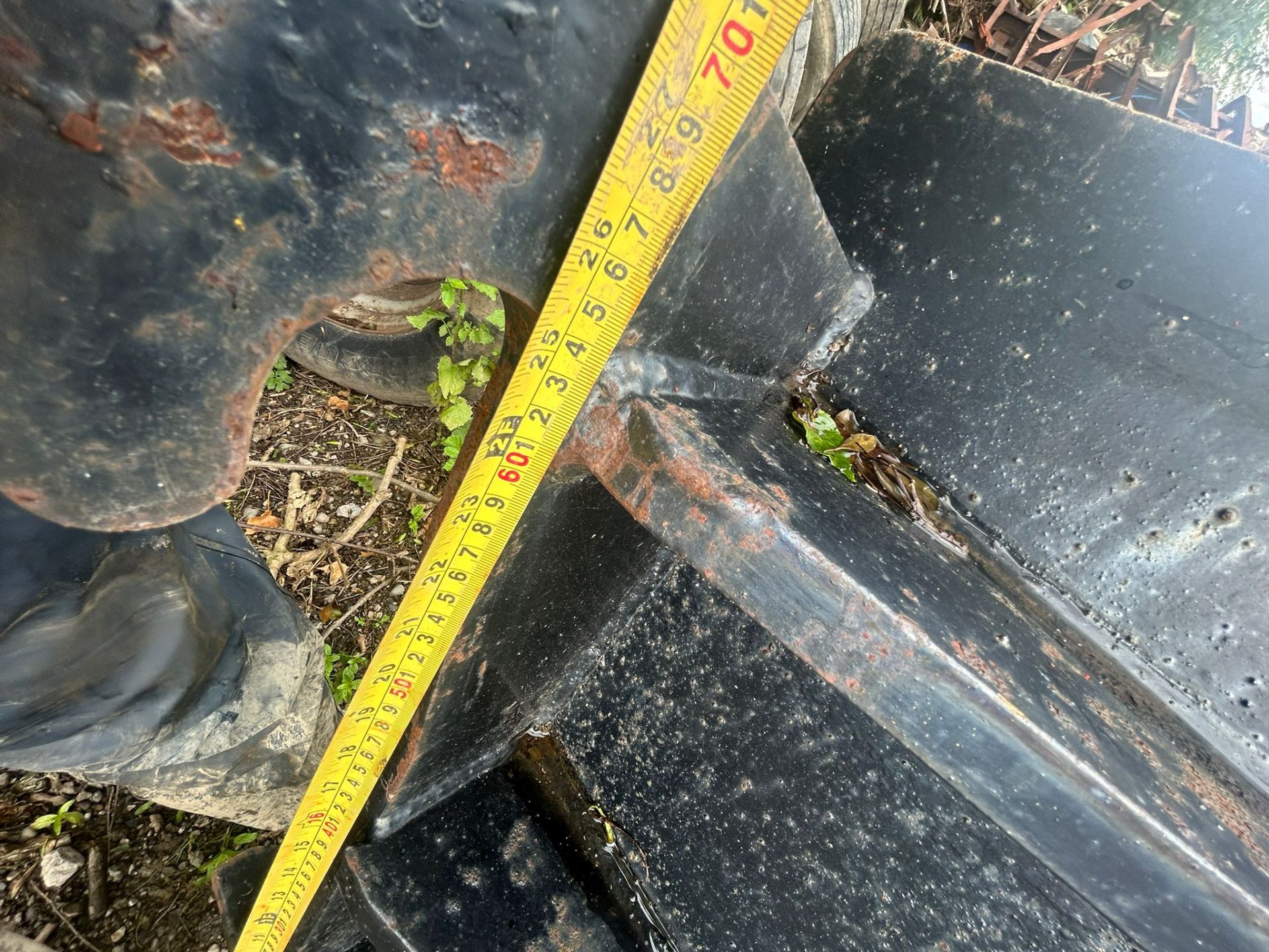 HEAVY DUTY EXTENSION CRANE JIB TELEHANDLER LIFTING JIB JCB Q-FIT BRACKETS - Image 8