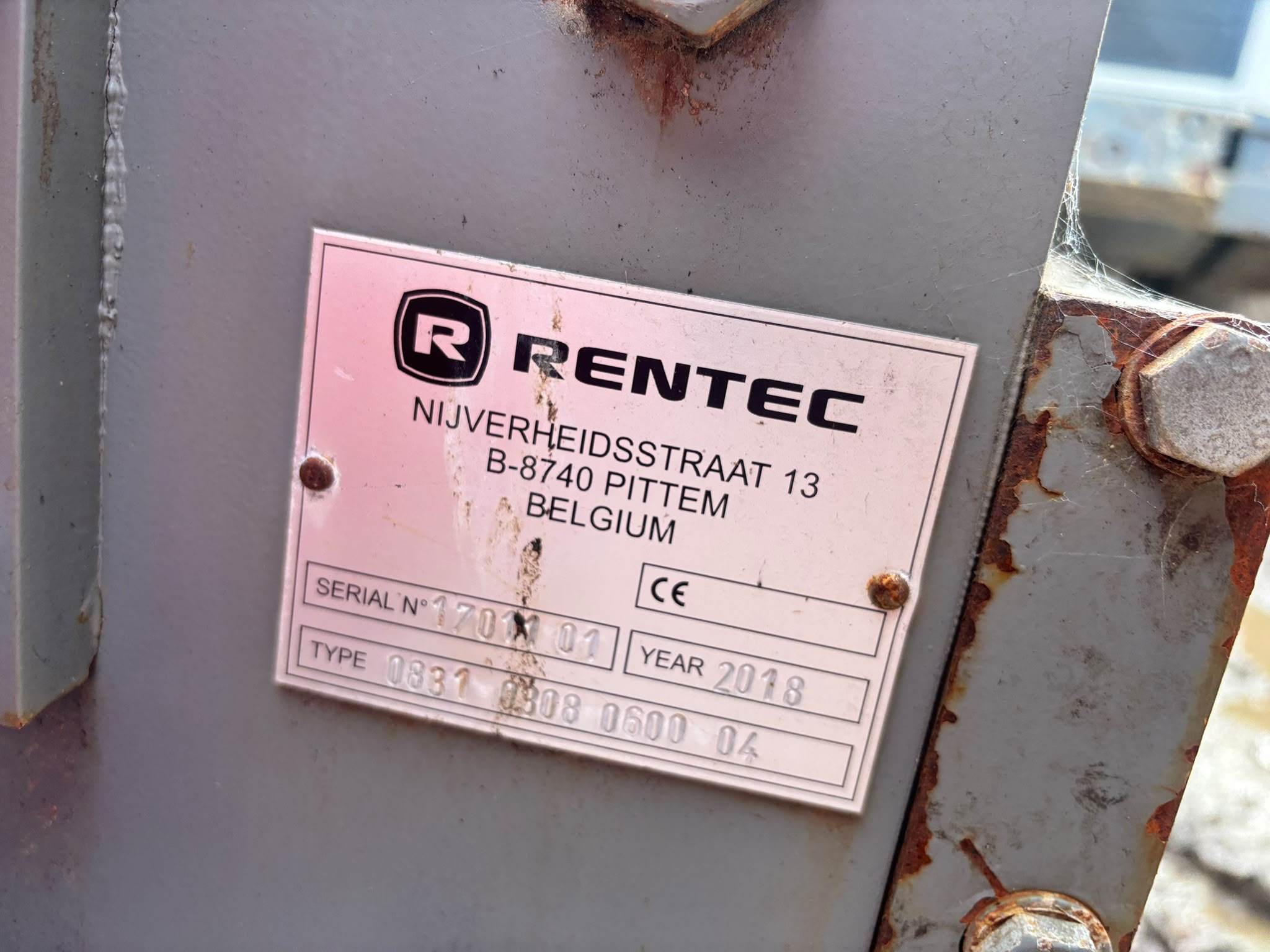 2018 RENTEC SHREDDER SHREDDING UNIT WEG MOTOR HANSEN GEARBOX INDUSTRIAL WASTE RECYCLING MACHINE - Image 13