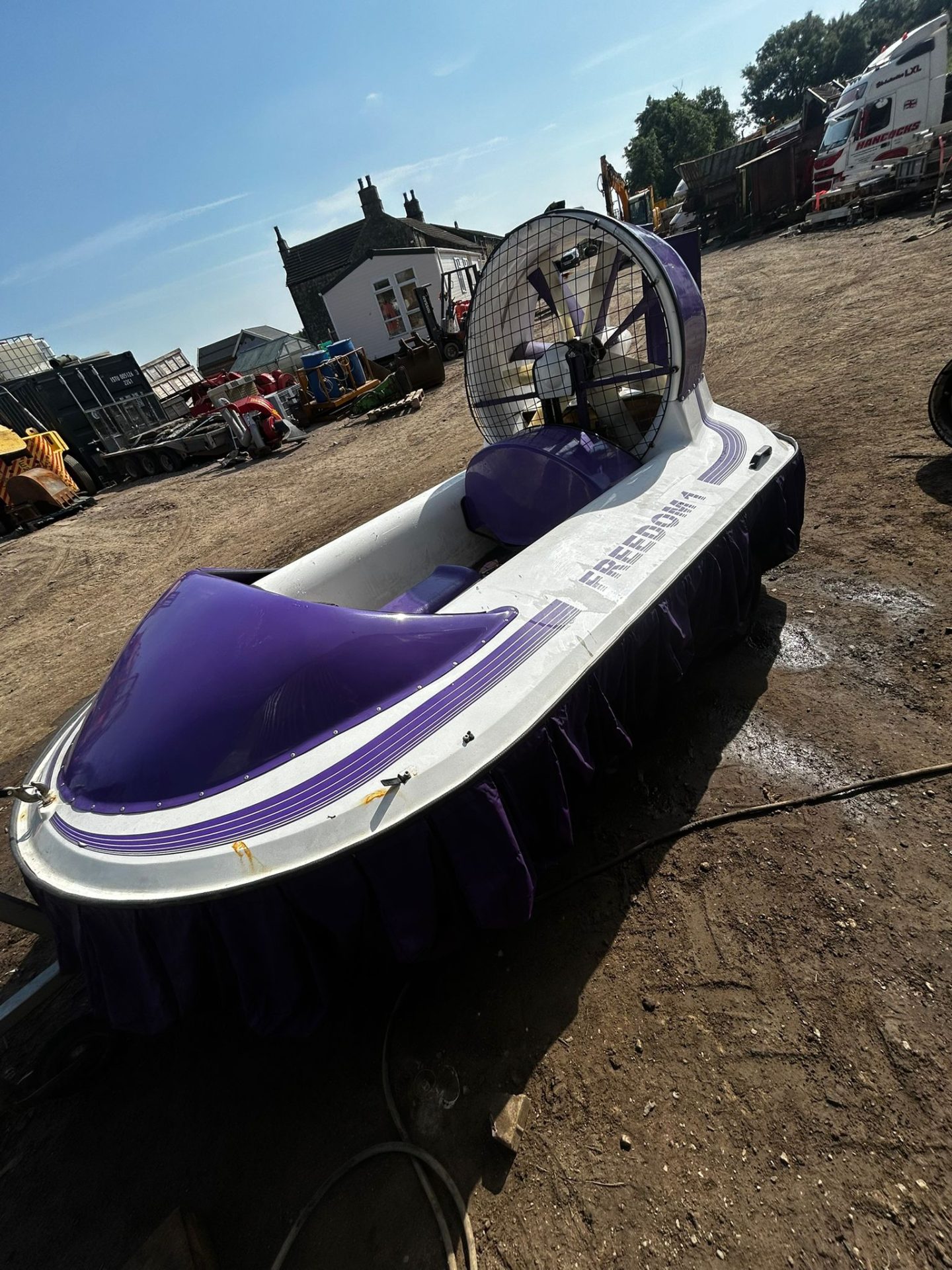 NORFOLK HOVERCRAFT FREEDOM 7 HOVERCRAFT BOAT JET SKI WATERCRAFT WATERSPORT