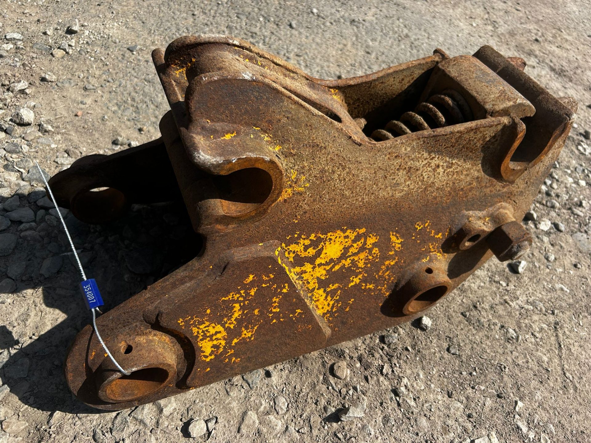JCB 3CX MANUAL QUICK HITCH QUICK RELEASE HITCH DIGGER EXCAVATOR BACKHOE ATTACHMENT 55MM PINS