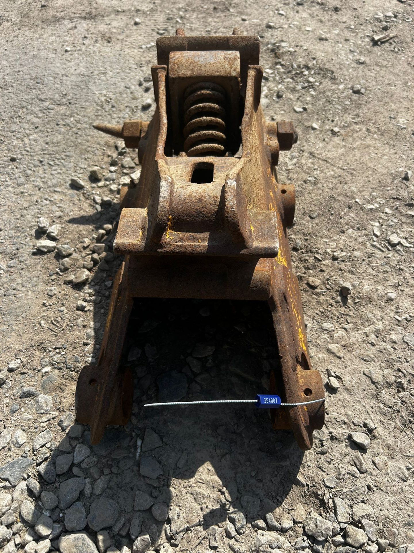 JCB 3CX MANUAL QUICK HITCH QUICK RELEASE HITCH DIGGER EXCAVATOR BACKHOE ATTACHMENT 55MM PINS - Image 4