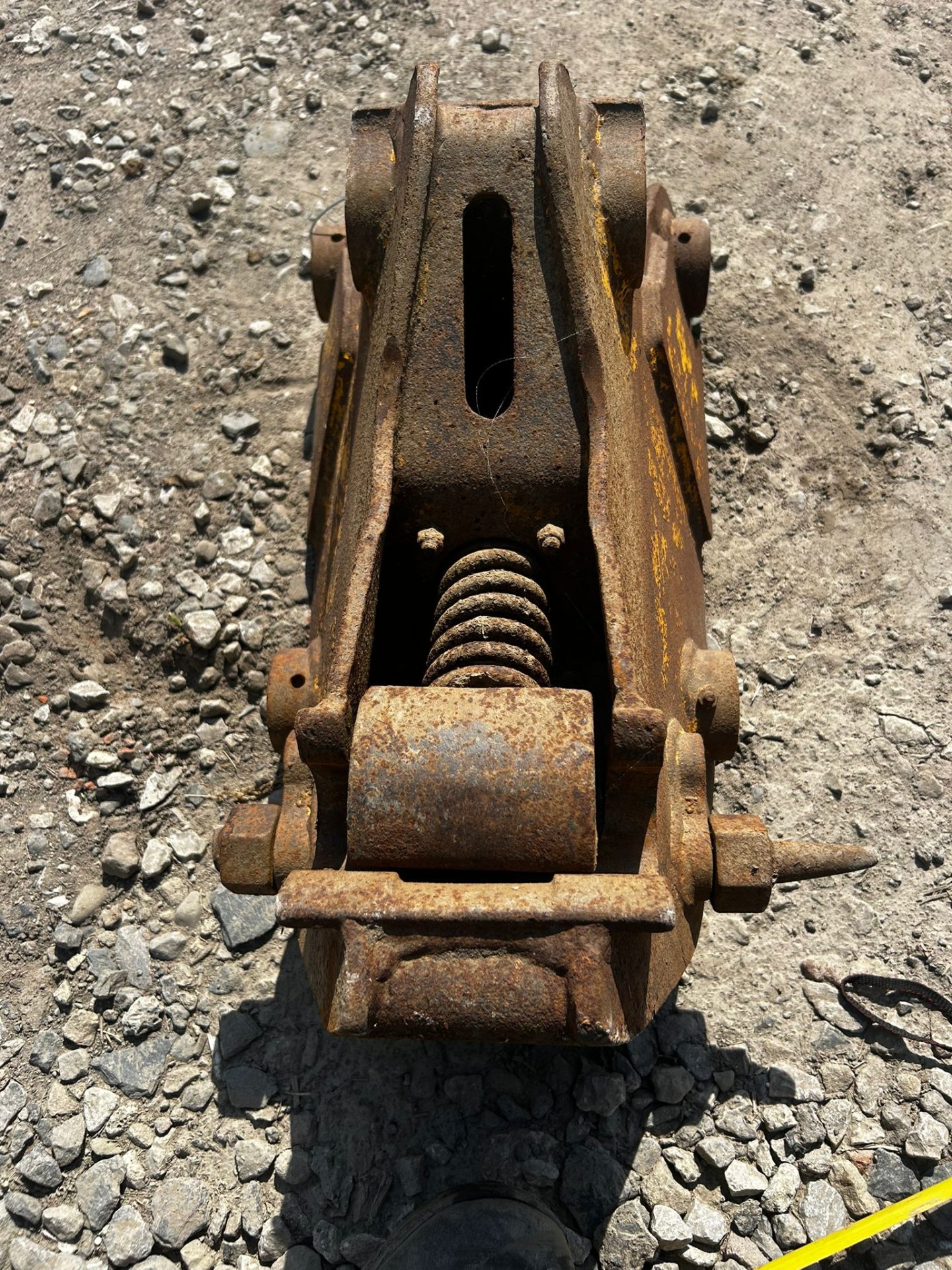 JCB 3CX MANUAL QUICK HITCH QUICK RELEASE HITCH DIGGER EXCAVATOR BACKHOE ATTACHMENT 55MM PINS - Image 5