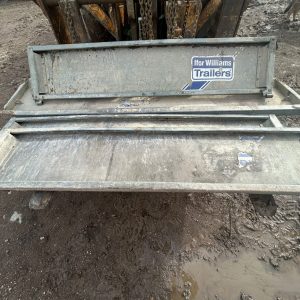 GENUINE IFOR WILLIAMS TRAILER DROPSIDES SIDE PANELS TAILGATE SET GALVANISED 163.5CM 195CM