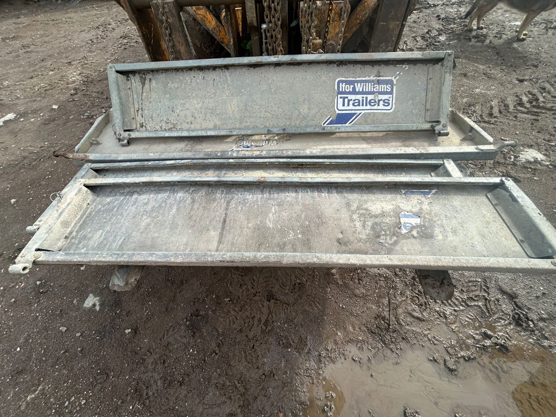 GENUINE IFOR WILLIAMS TRAILER DROPSIDES SIDE PANELS TAILGATE SET GALVANISED 163.5CM 195CM