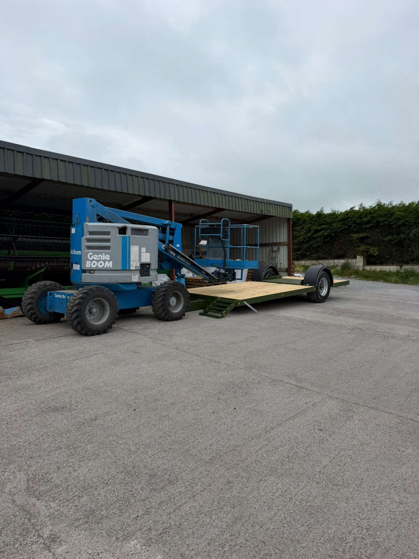 9 TON SINGLE AXLE LOW LOADER PLANT TRAILER DIGGER TRAILER EXCAVATOR TRAILER MACHINERY TRANSPORTER STEP FRAME MADE TO ORDER - Image 2