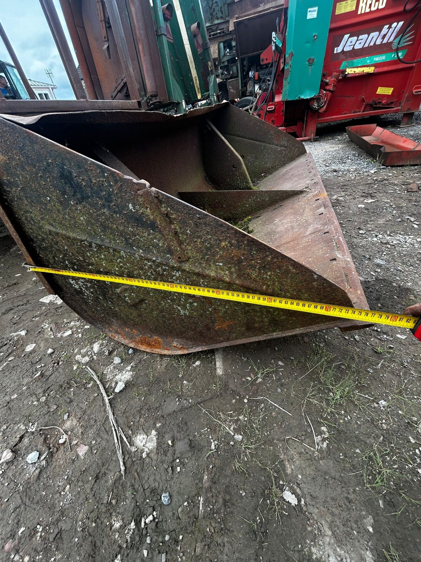 175CM DITCHING GRADING BUCKET LOADER TELEHANDLER TRACTOR FARM MUCK STONE BUCKET - Image 5
