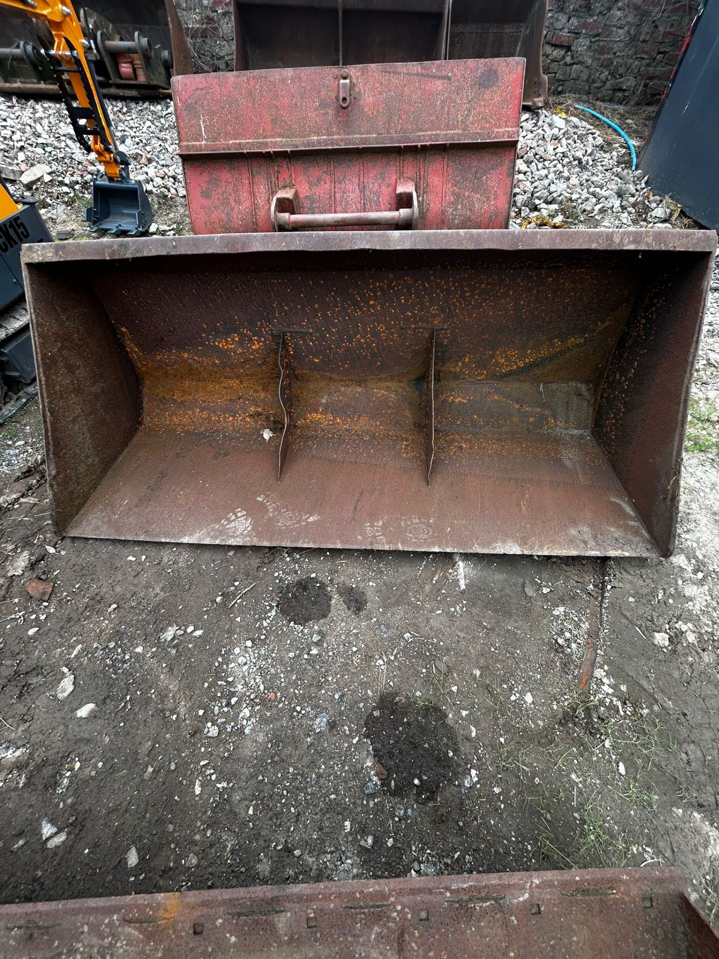 198 CM DITCHING GRADING BUCKET LOADER TELEHANDLER TRACTOR FARM MUCK STONE BUCKET