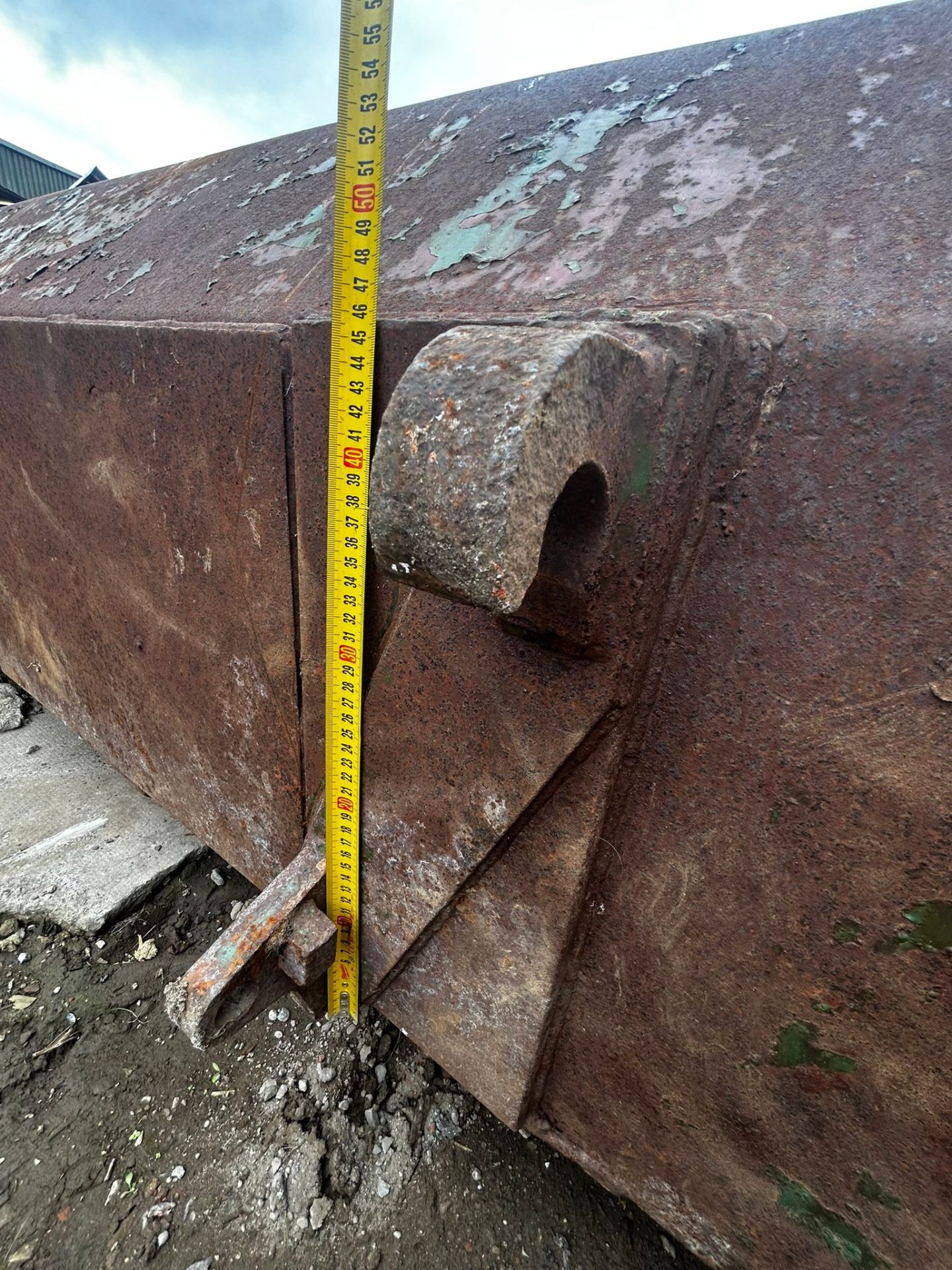 198 CM DITCHING GRADING BUCKET LOADER TELEHANDLER TRACTOR FARM MUCK STONE BUCKET - Image 8