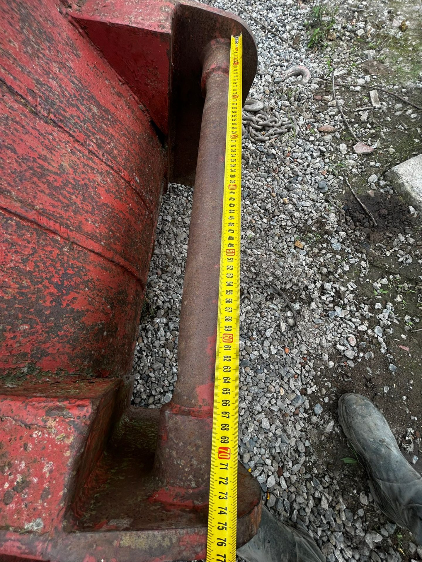 6 FOOT 6 INCH TELEHANDLER BUCKET LOADALL BUCKET MANITOU JCB MERLO MATBRO - Image 5