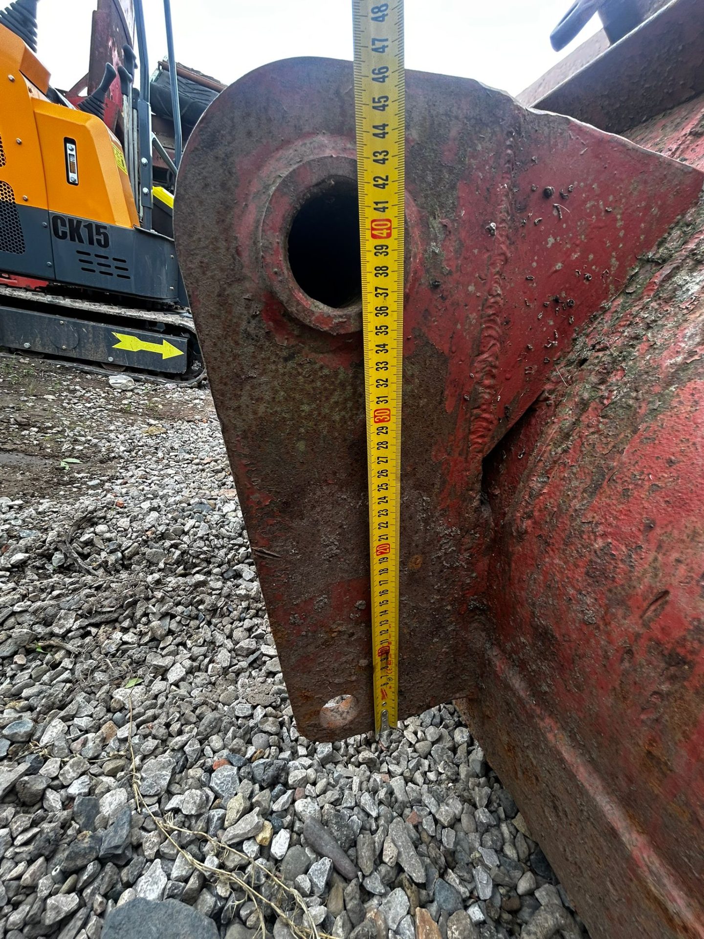 6 FOOT 6 INCH TELEHANDLER BUCKET LOADALL BUCKET MANITOU JCB MERLO MATBRO - Image 7