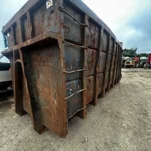 40 YARD ROLL ON ROLL OFF SKIP BIN RO RO HOOK LOADER WASTE SCRAP RECYCLING BIN