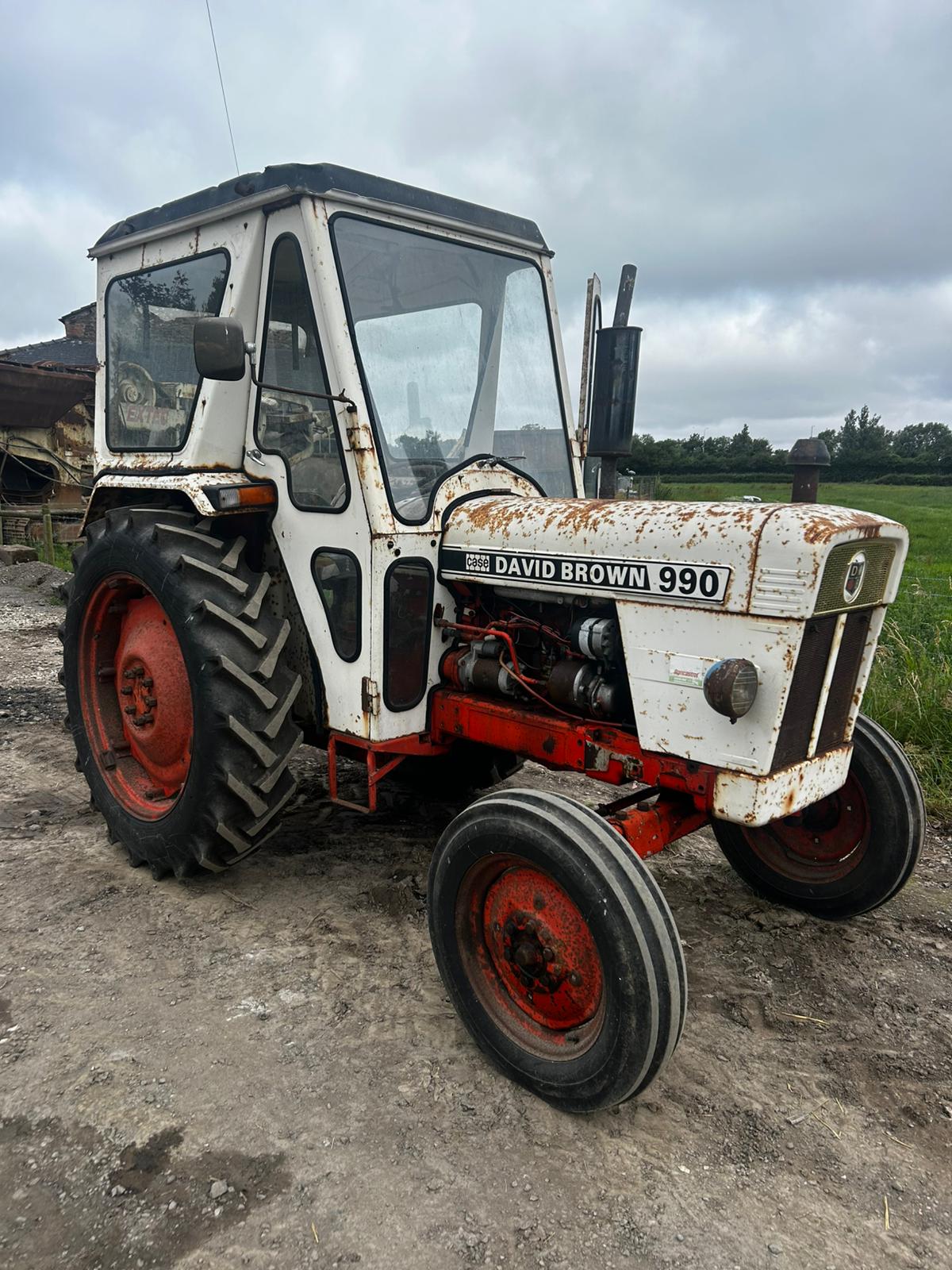 DAVID BROWN 990 CASE TRACTOR 2WD CLASSIC VINTAGE FARM TRACTOR