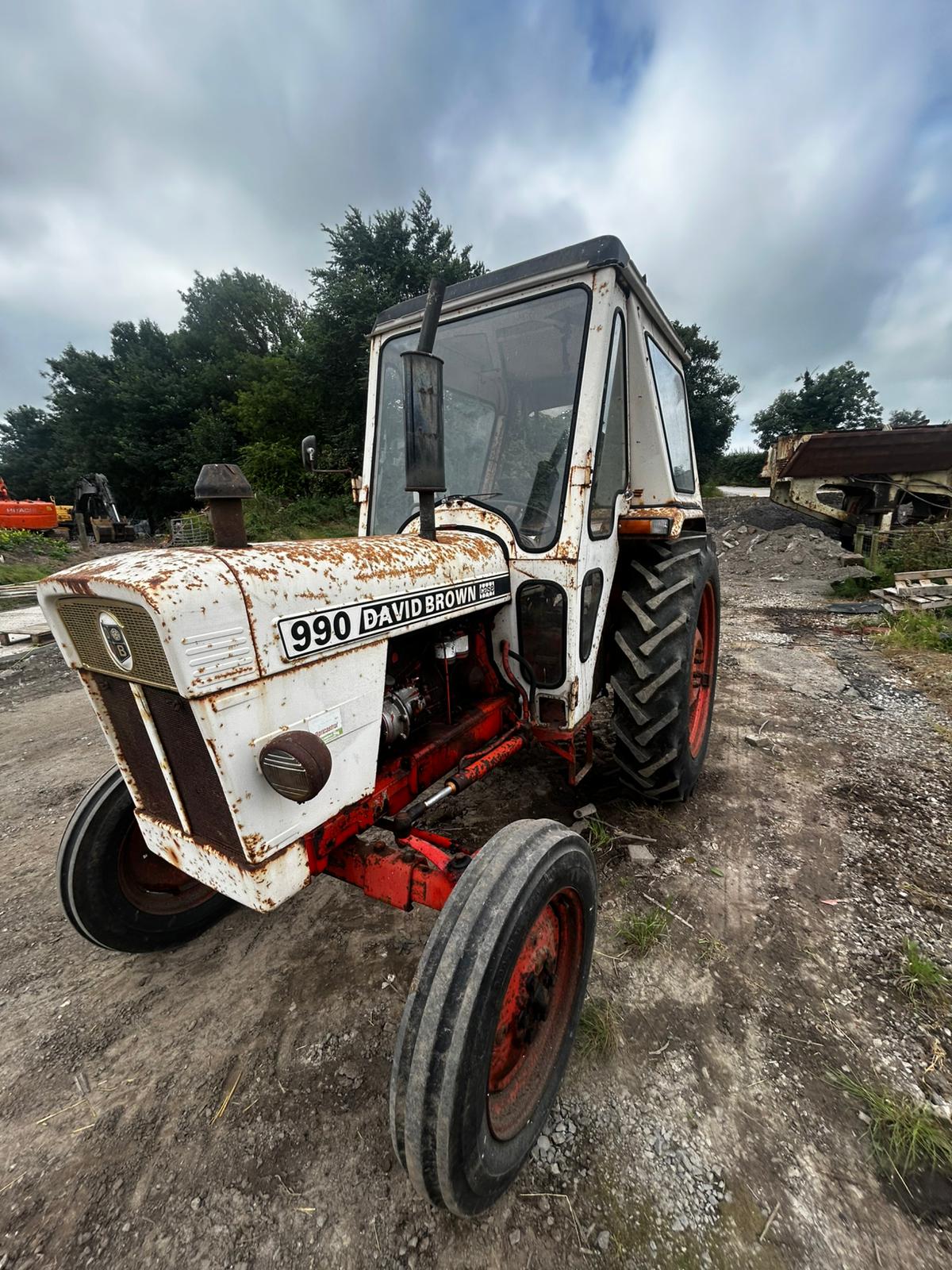 DAVID BROWN 990 CASE TRACTOR 2WD CLASSIC VINTAGE FARM TRACTOR - Image 4