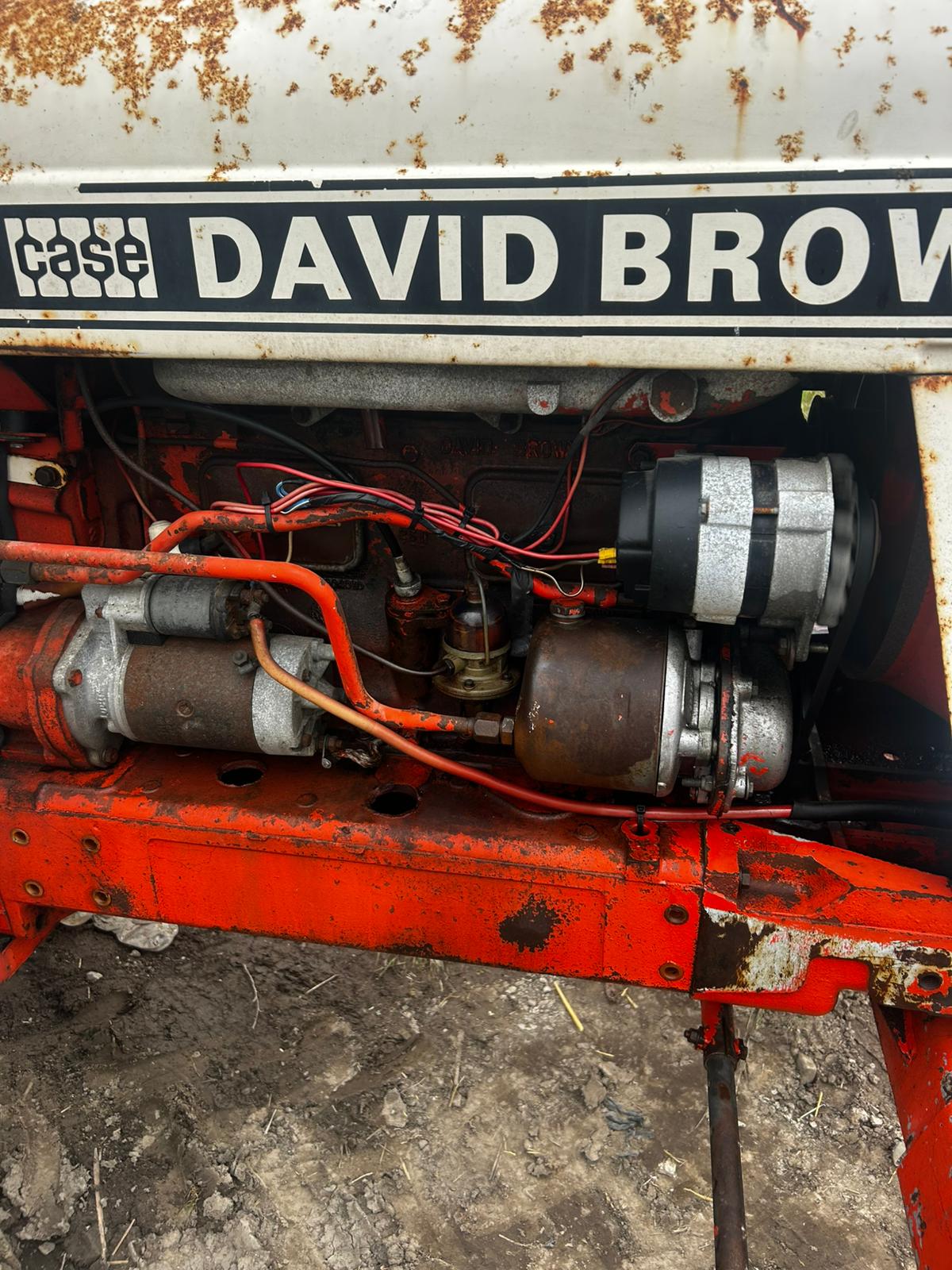 DAVID BROWN 990 CASE TRACTOR 2WD CLASSIC VINTAGE FARM TRACTOR - Image 5