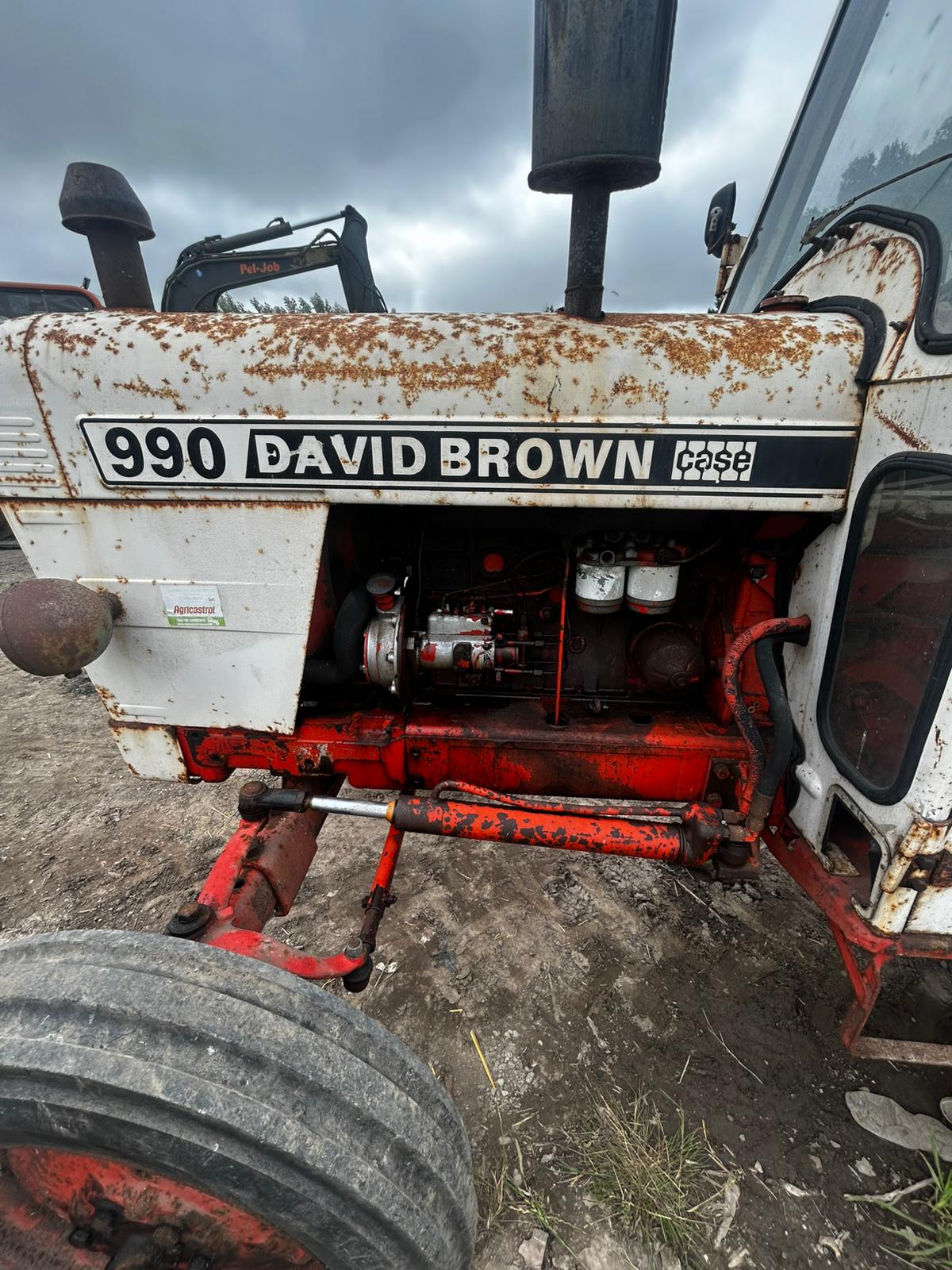 DAVID BROWN 990 CASE TRACTOR 2WD CLASSIC VINTAGE FARM TRACTOR - Image 6