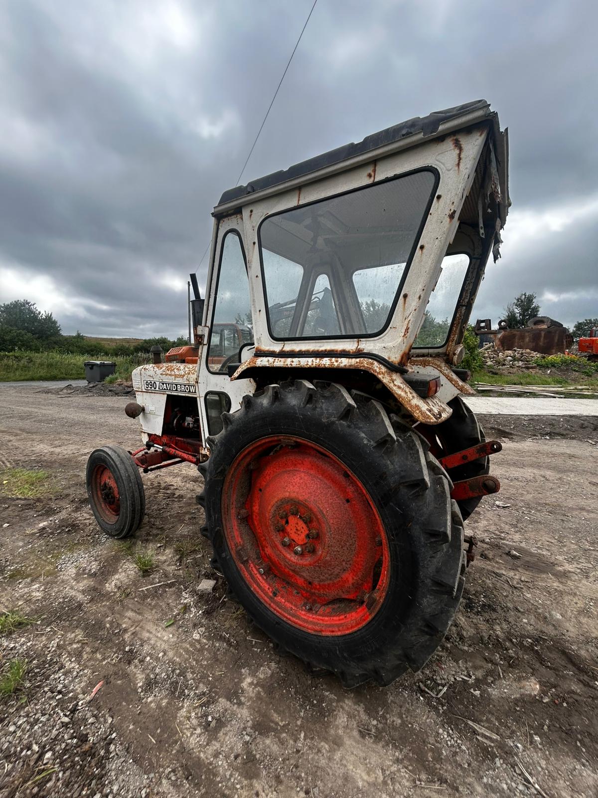 DAVID BROWN 990 CASE TRACTOR 2WD CLASSIC VINTAGE FARM TRACTOR - Image 7