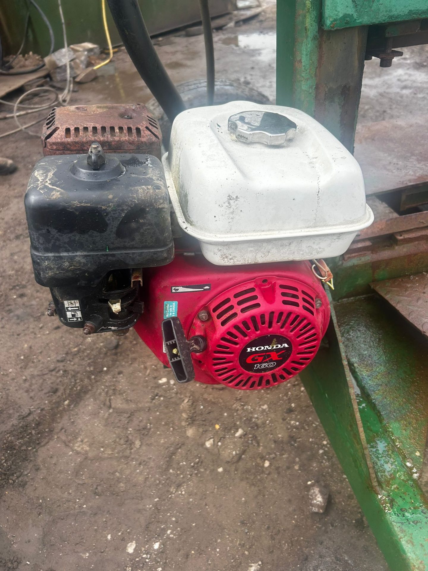 HYDRAULIC BLOCK CUTTER SANDSTONE STONE SPLITTER HONDA GX160 TOWABLE - Image 7