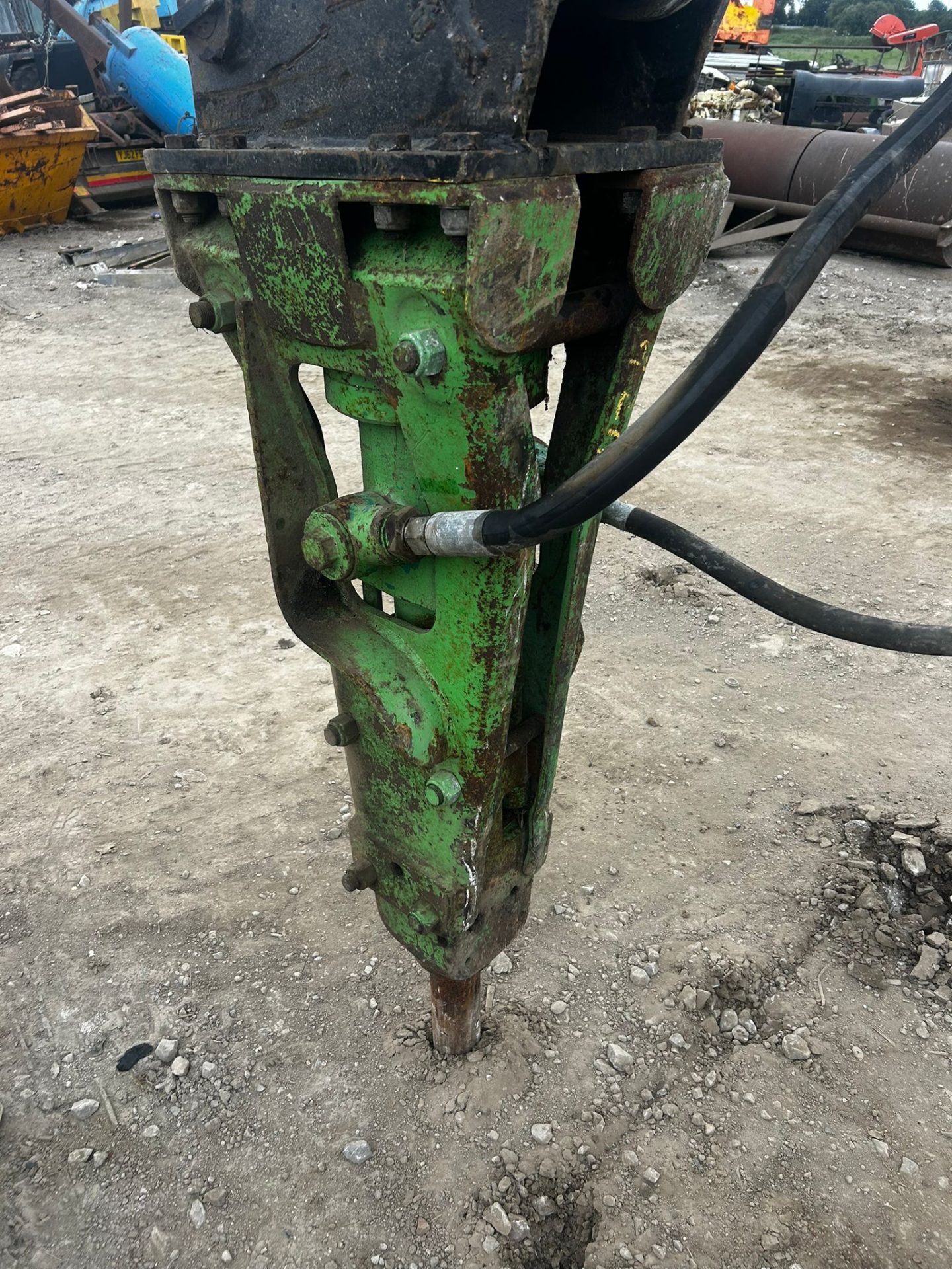 HYDRAULIC BREAKER PECKER 45MM PINS EXCAVATOR DIGGER ATTACHMENT - Image 5