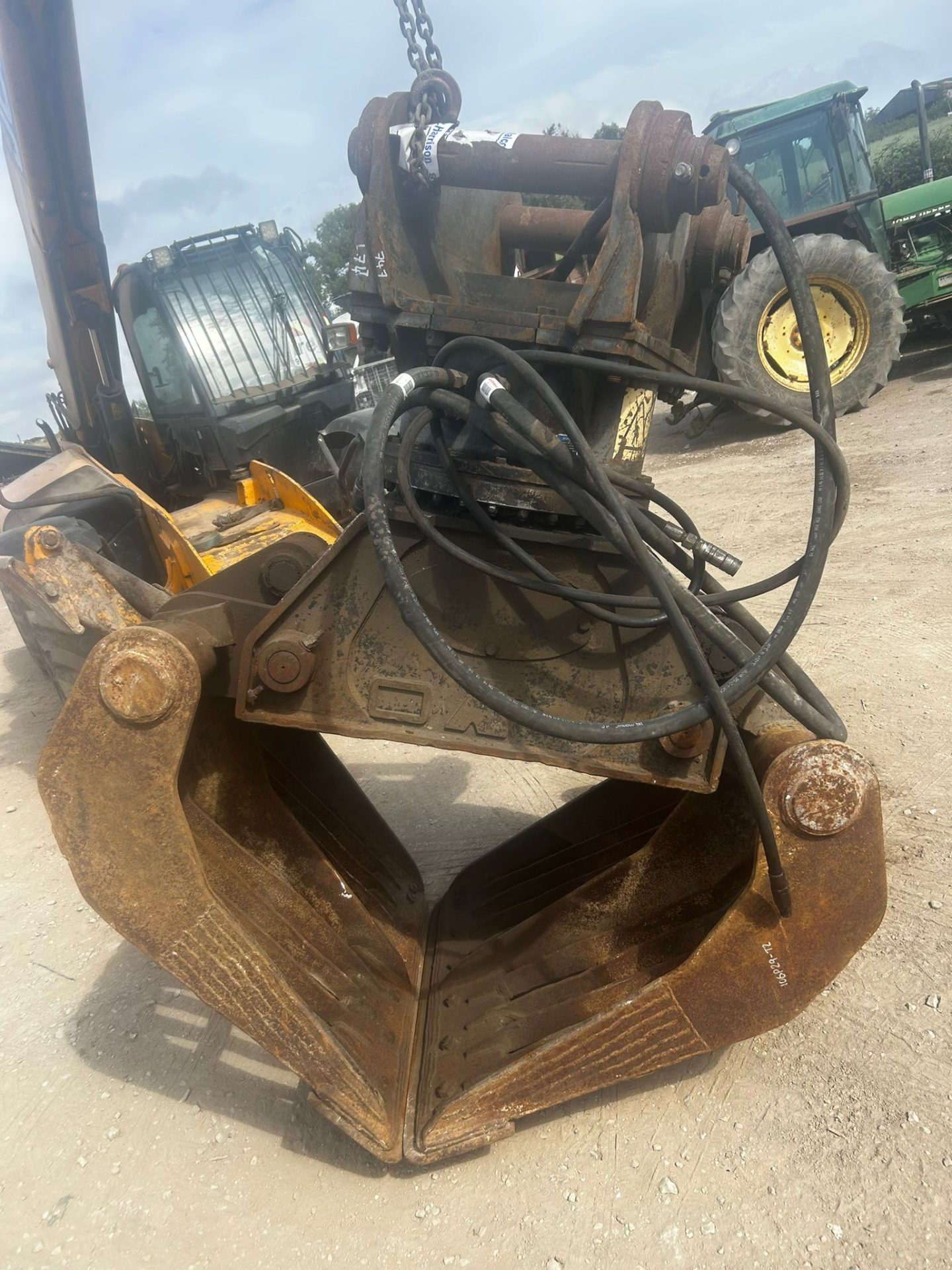 ROTATING SELECTOR GRAB SCRAP WASTE EXCAVATOR SELECTA HYDRAULIC GRAB - Image 3