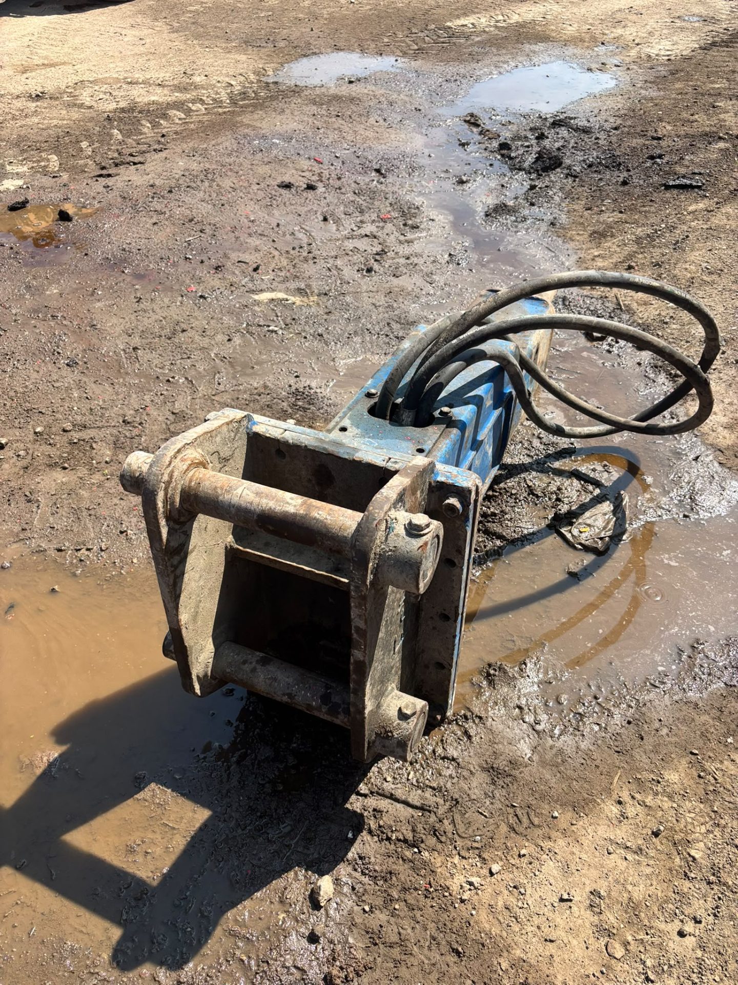 13/14 TONNE EXCAVATOR HYDRAULIC BREAKER HAMMER 65MM PINS JCB CAT - Image 2