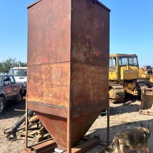 PROVIN STEEL ANIMAL FEED BIN HOPPER 2 TONNE FARM GRAIN PELLET