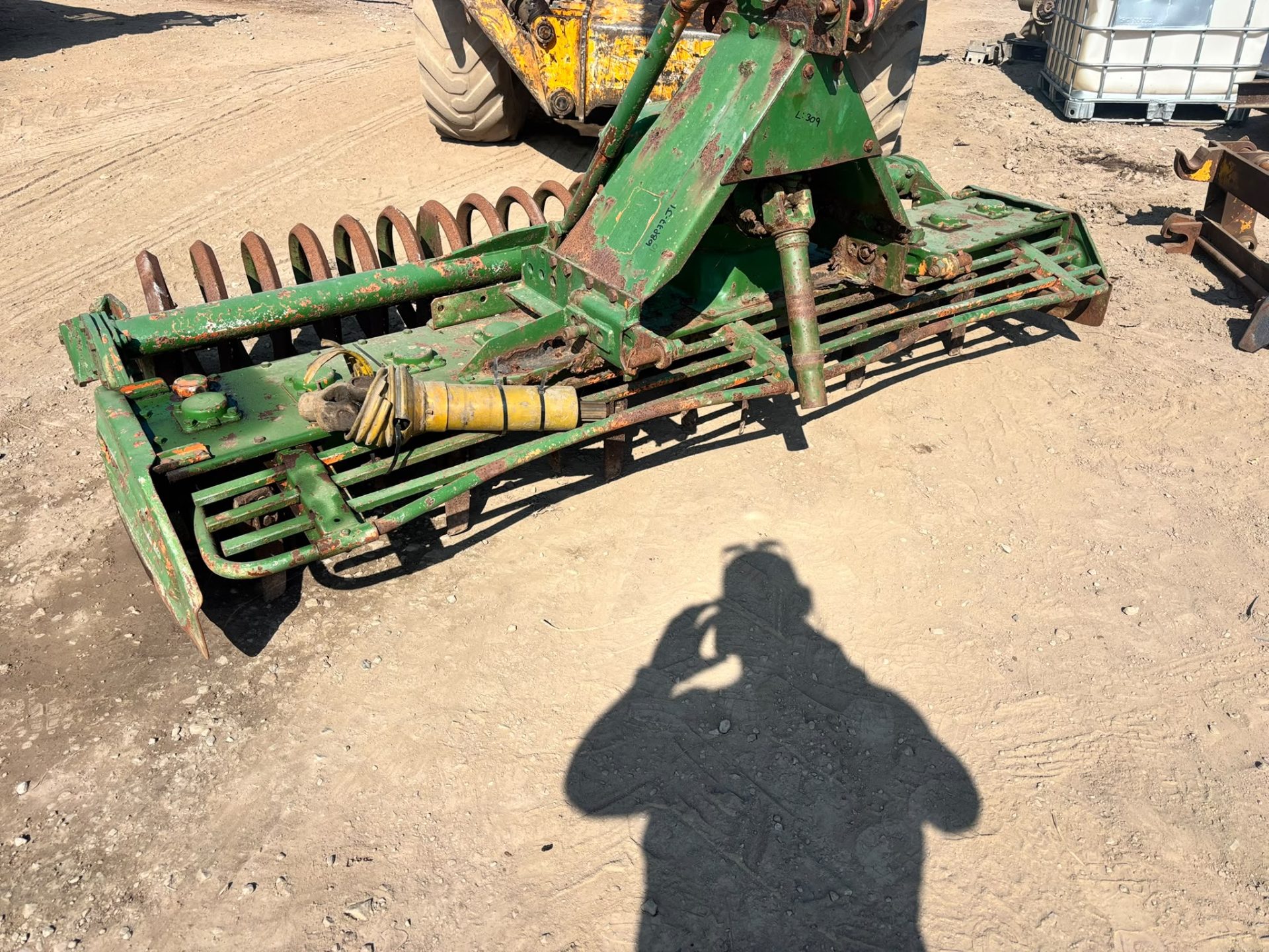 AMAZONE 2.6M POWER HARROW ROTAVATOR CULTIVATOR PTO FARM MACHINERY - Image 4